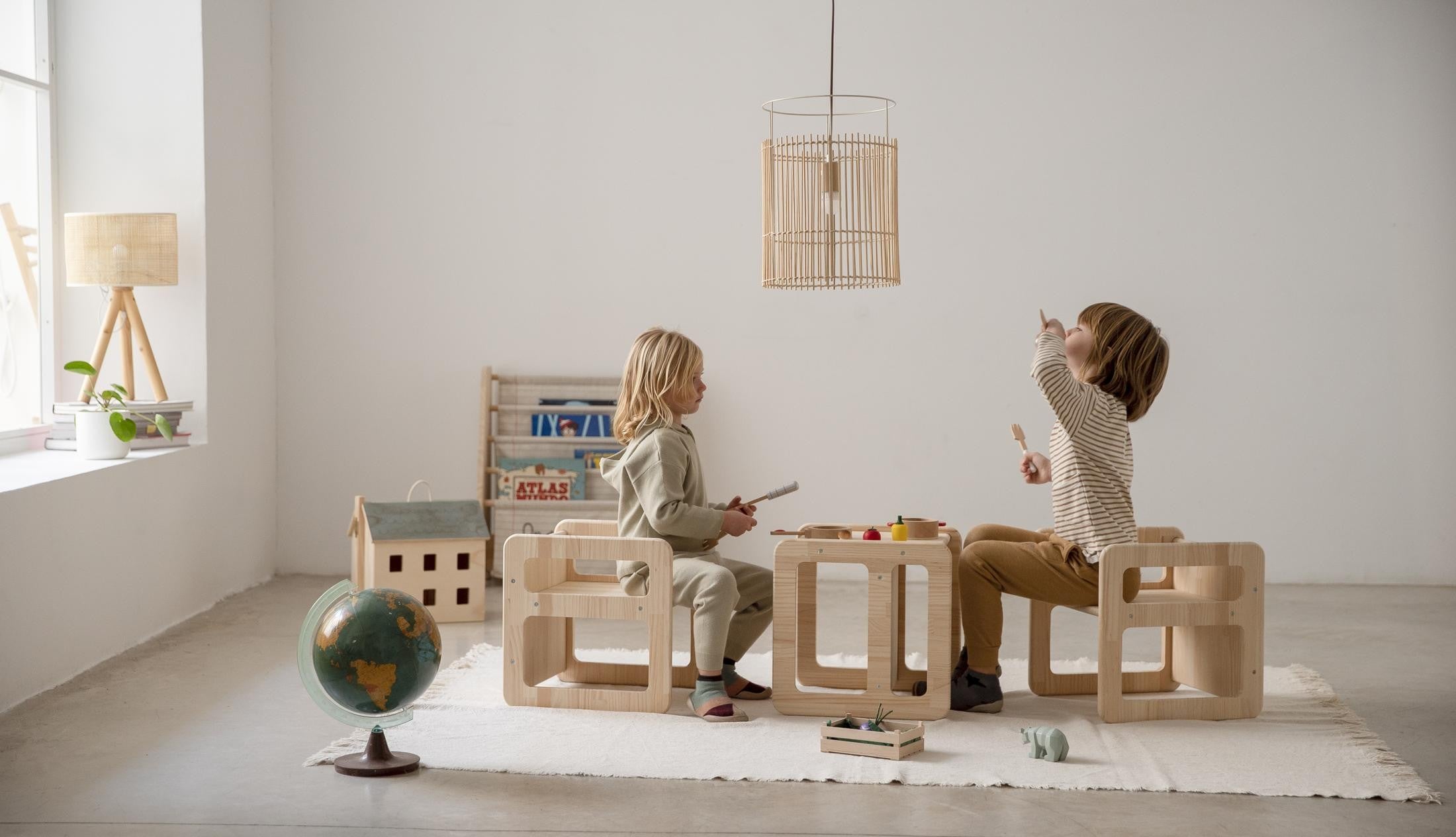 Cube Chair estilo Montessori (set2)