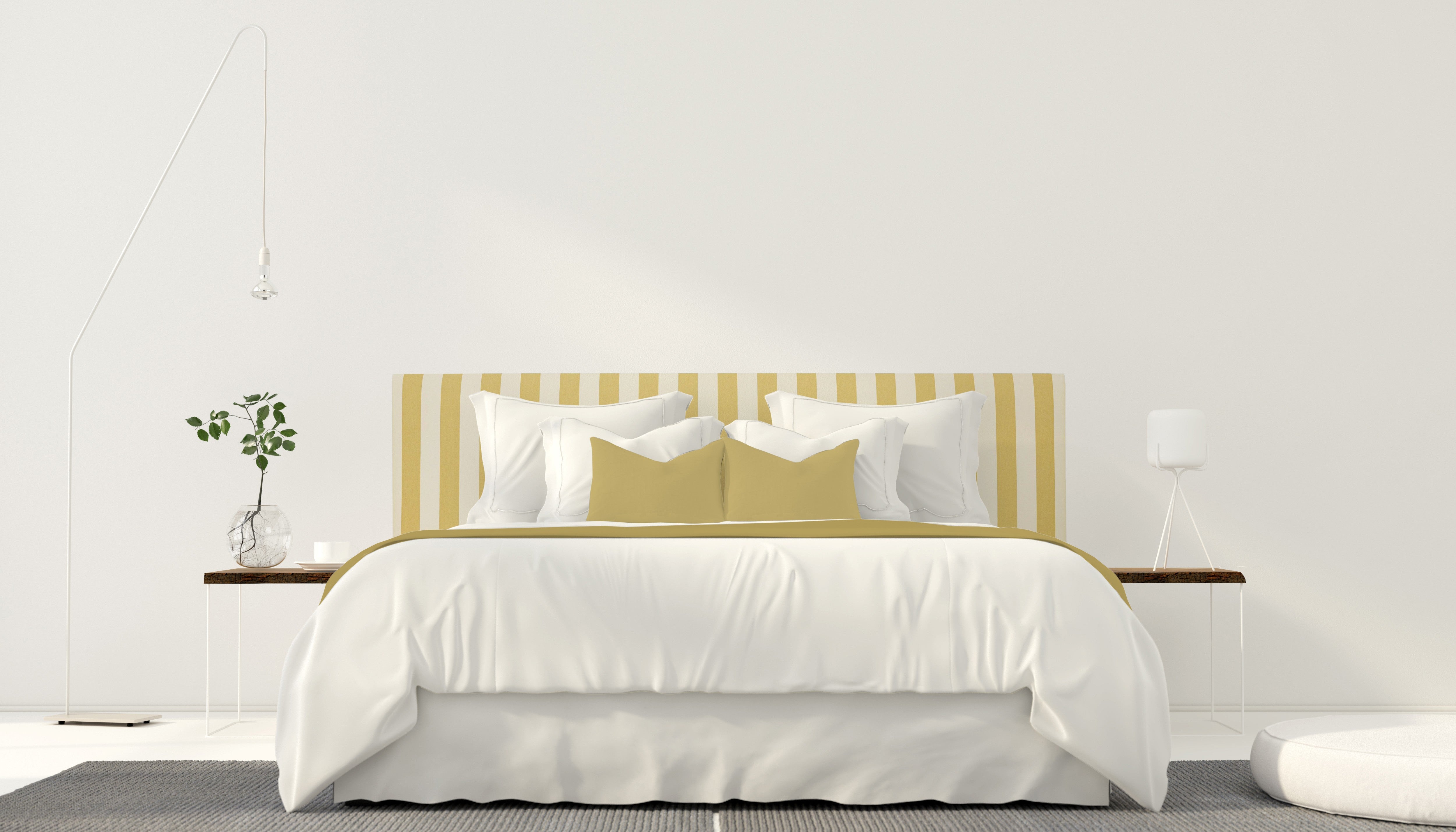 Cabecero Billie 150 Stripes Amarillo