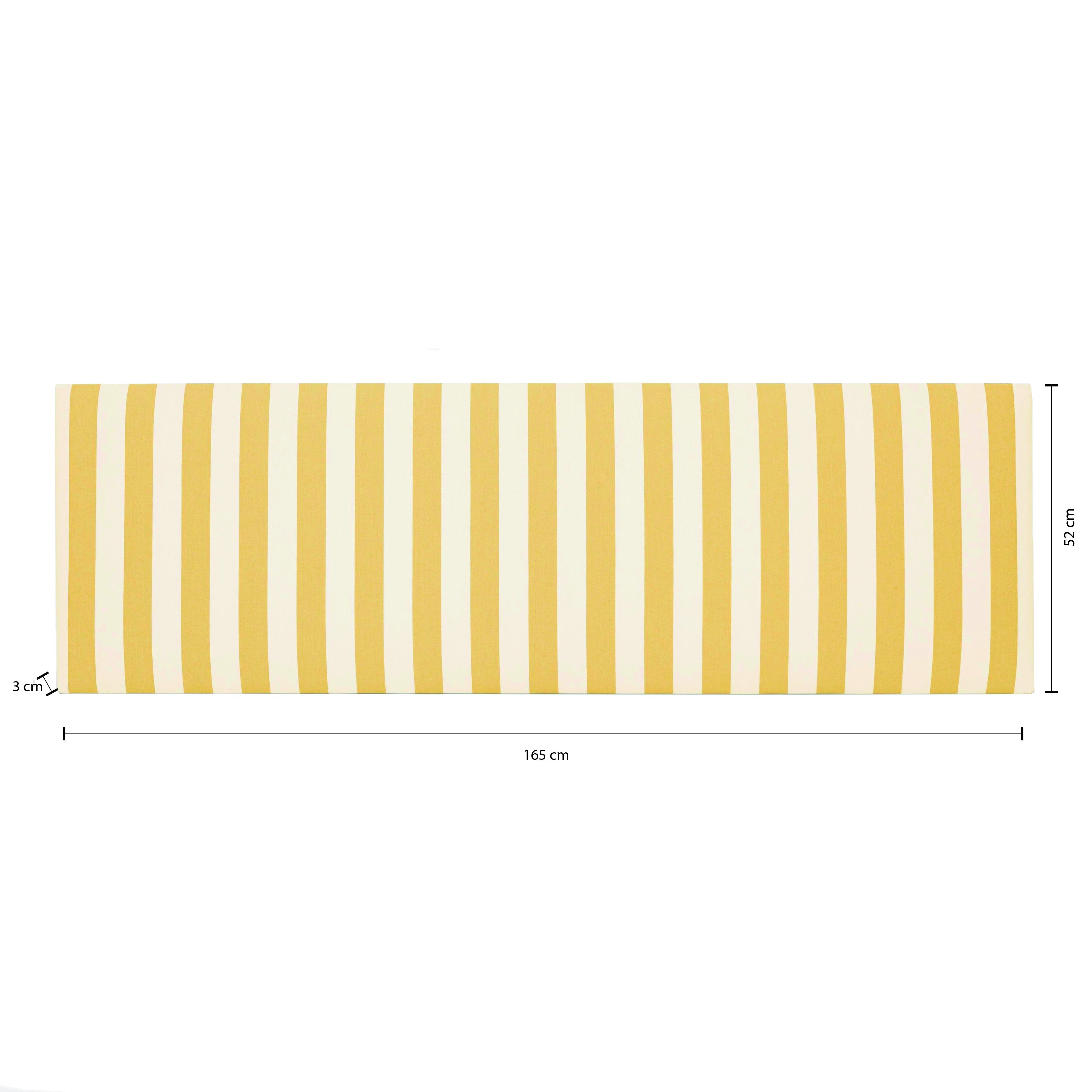 Cabecero Billie 150 Stripes Amarillo