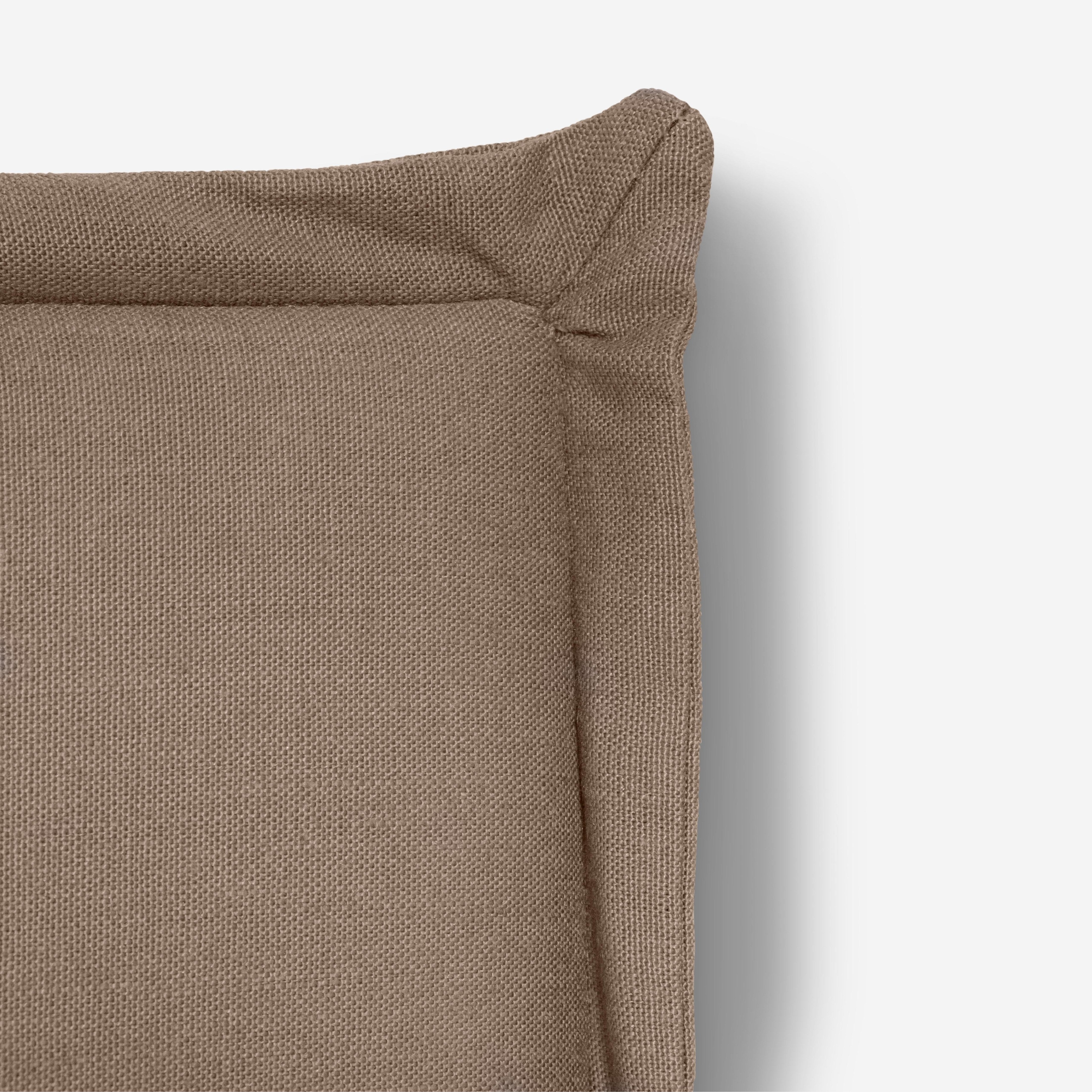 Cabecero tapizado Lino 135 Edmond Marron