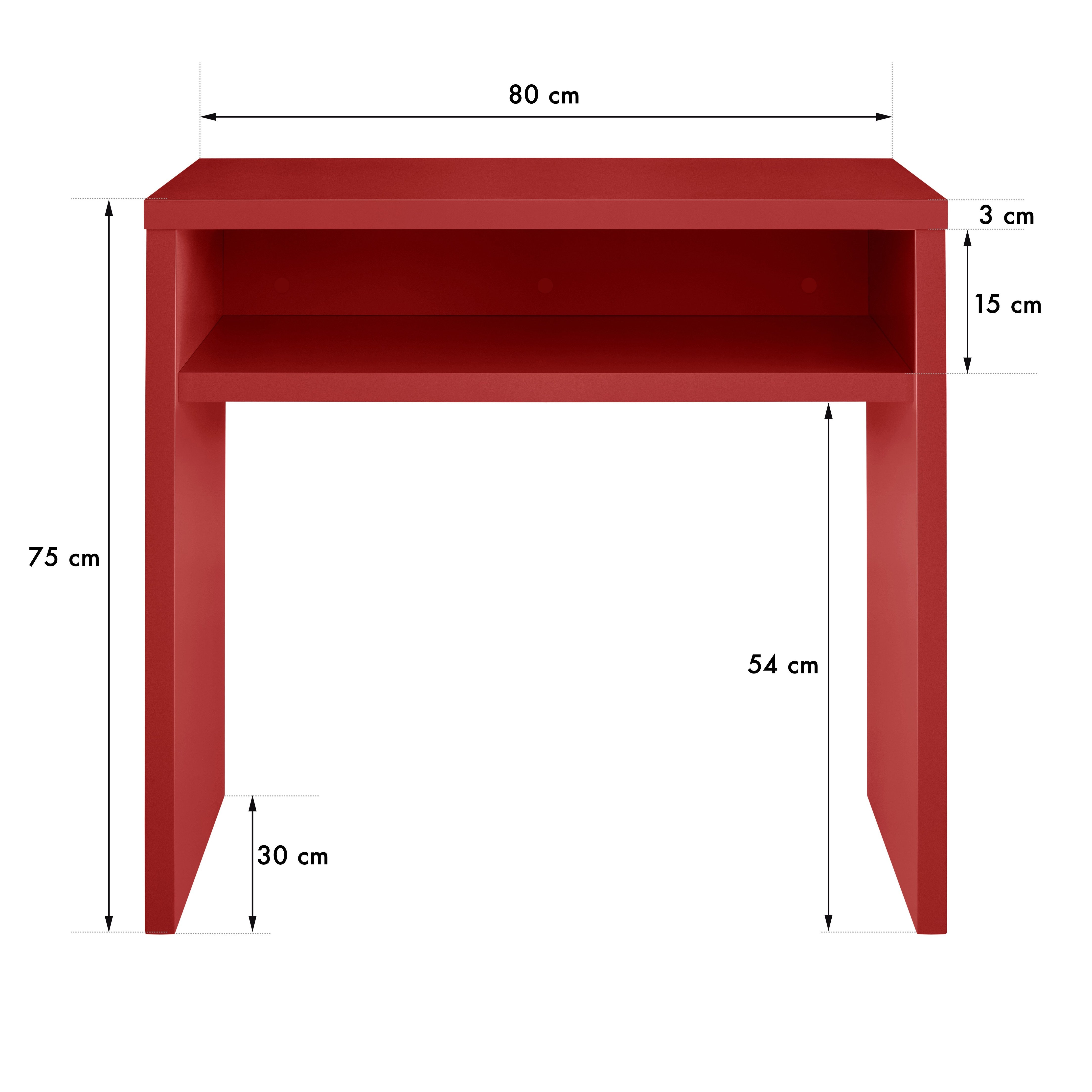 Consola Geraldine Flame