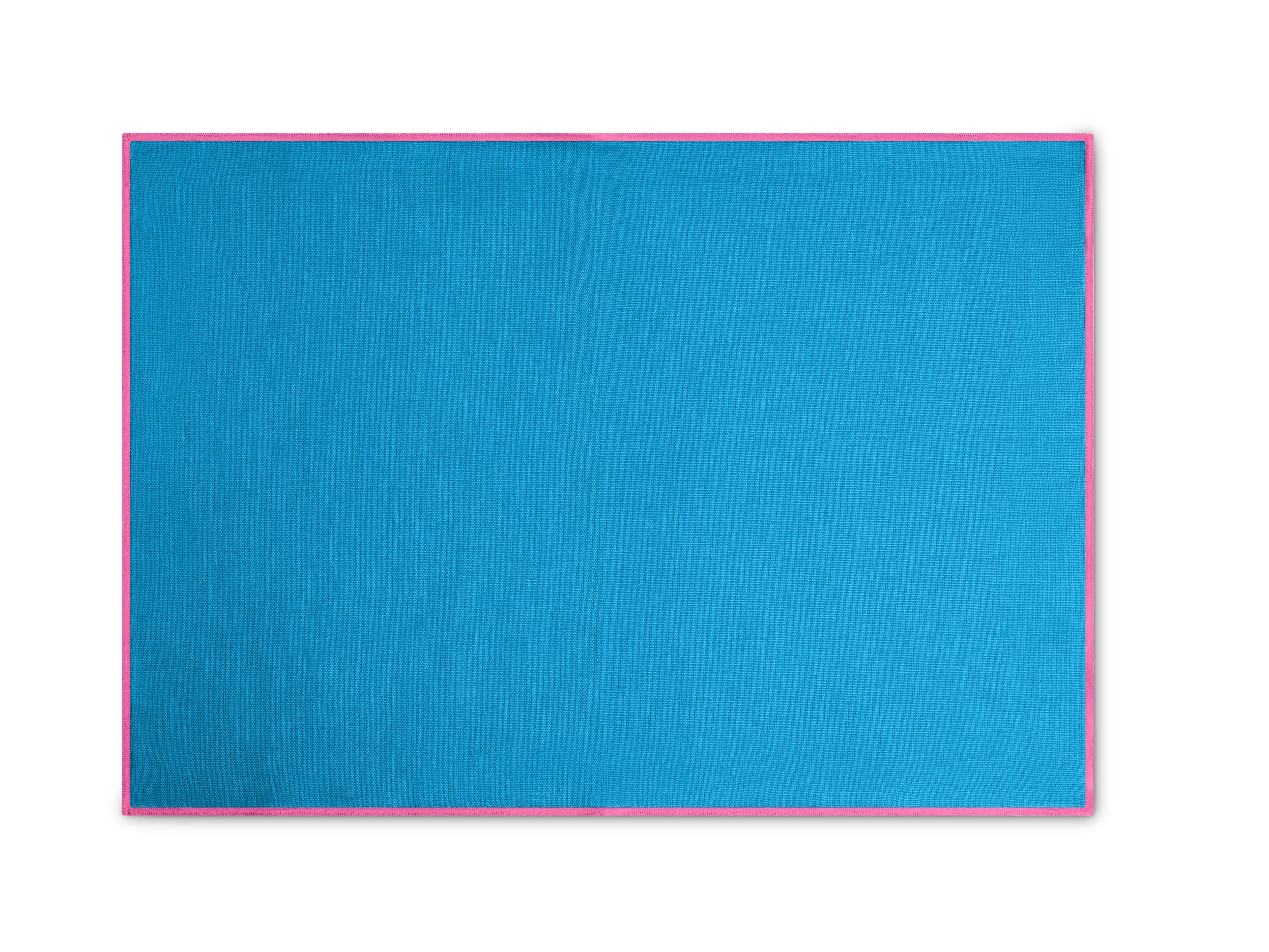 Lot de 2 simples Contrast Edge Blue