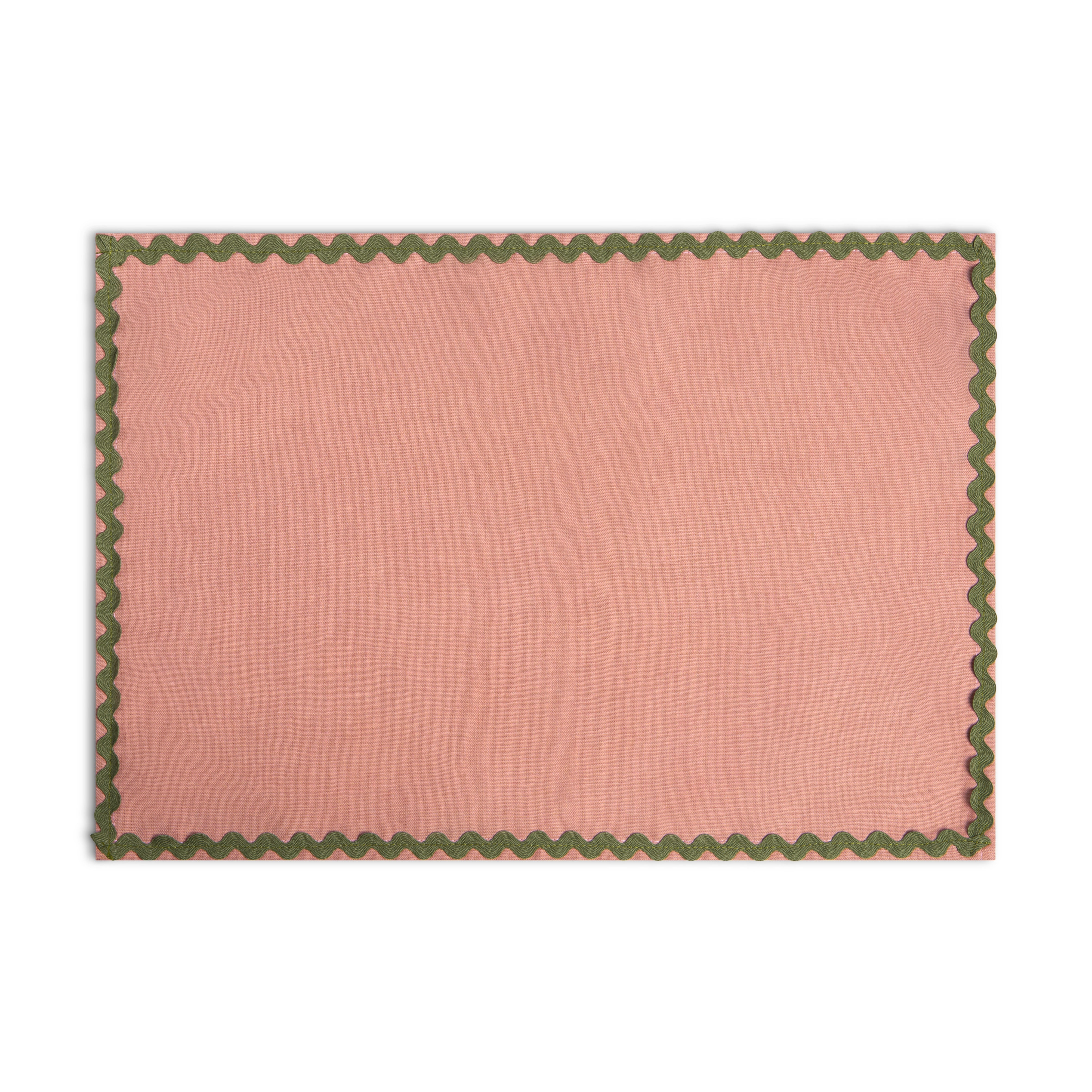 Set 2 individuales de mesa Wavy  Pink