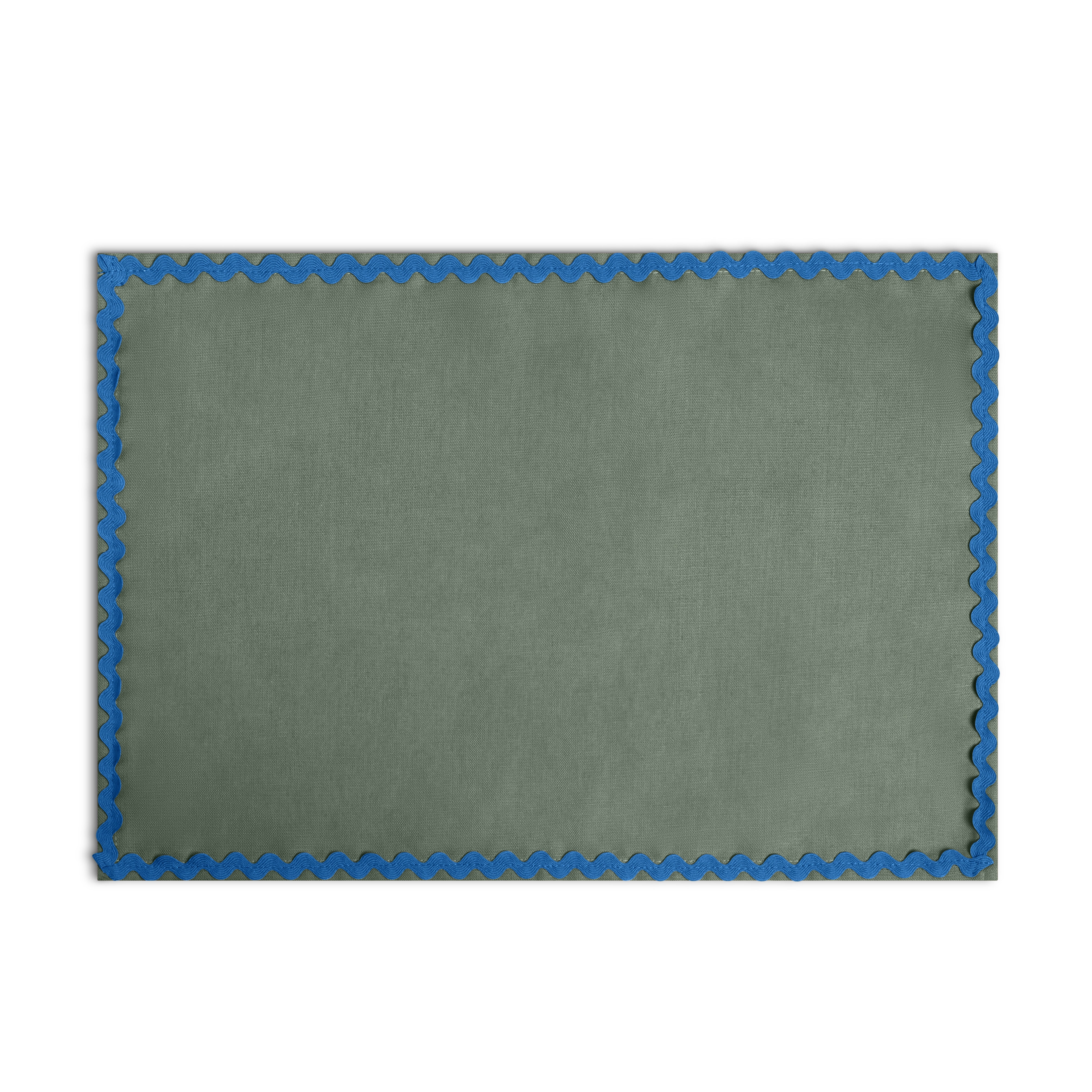 Set 2 individuales de mesa Wavy Aguamarina