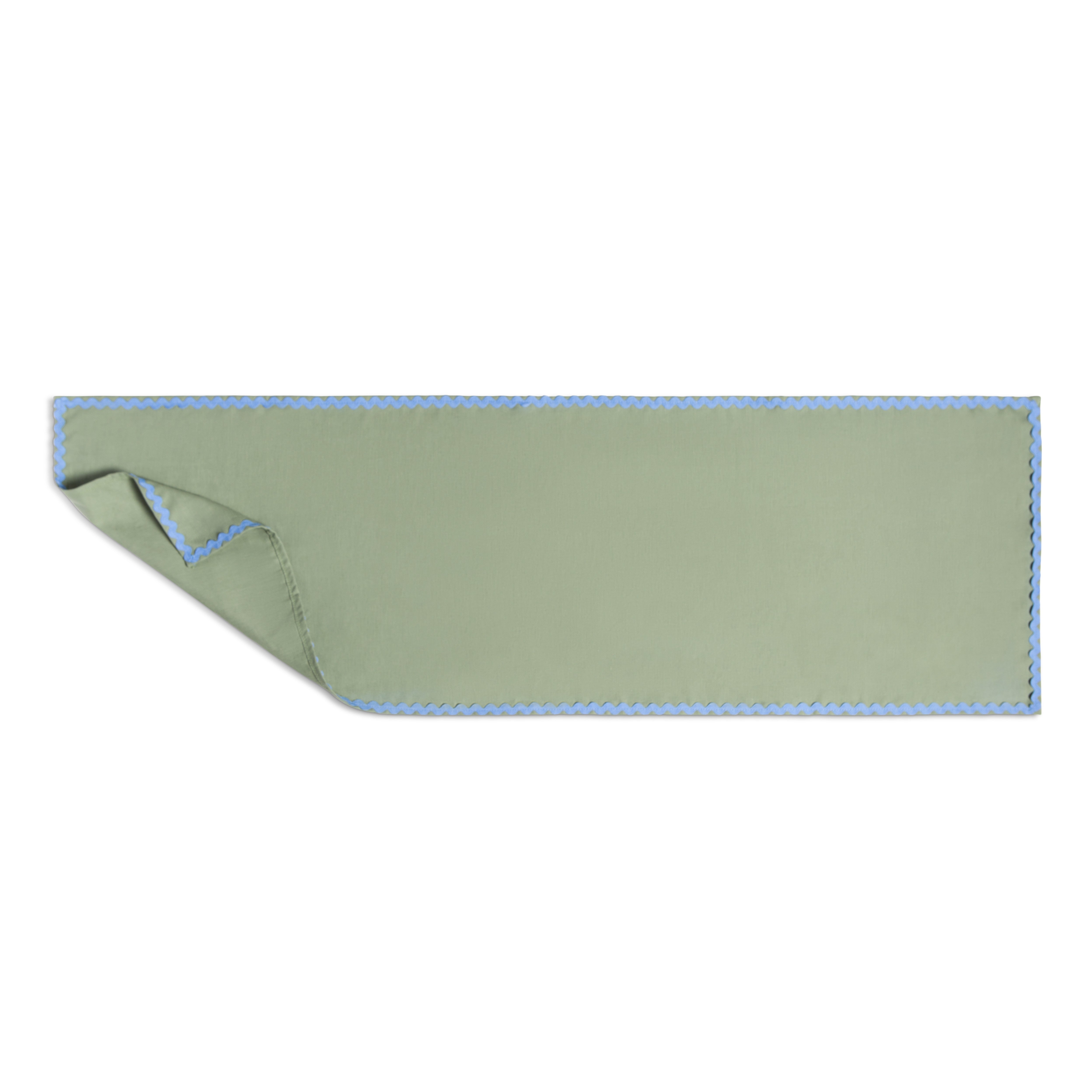 Set 2 Wavy Aquamarine Table Runners