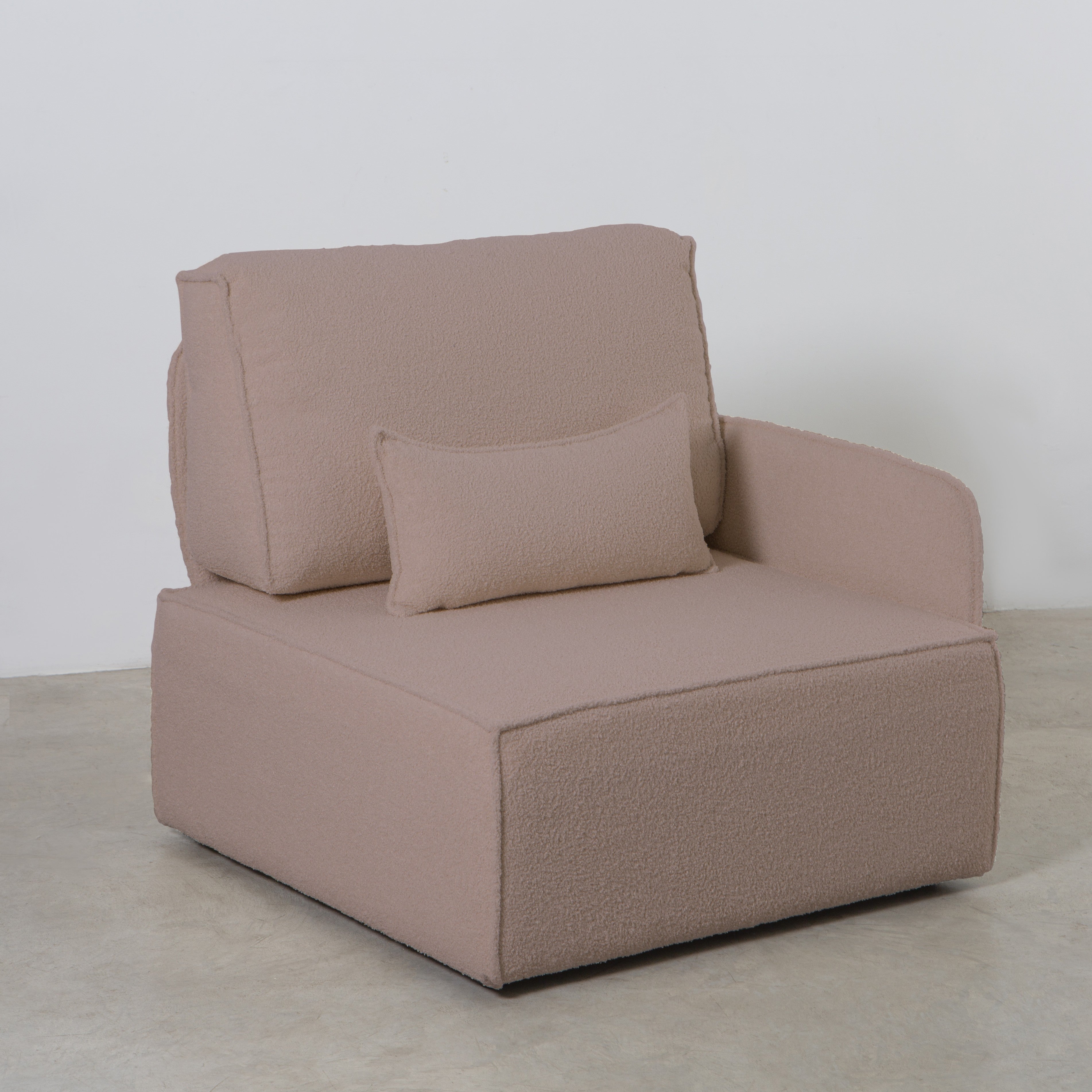 Sofa modular Lea 4 plazas Soft Pink