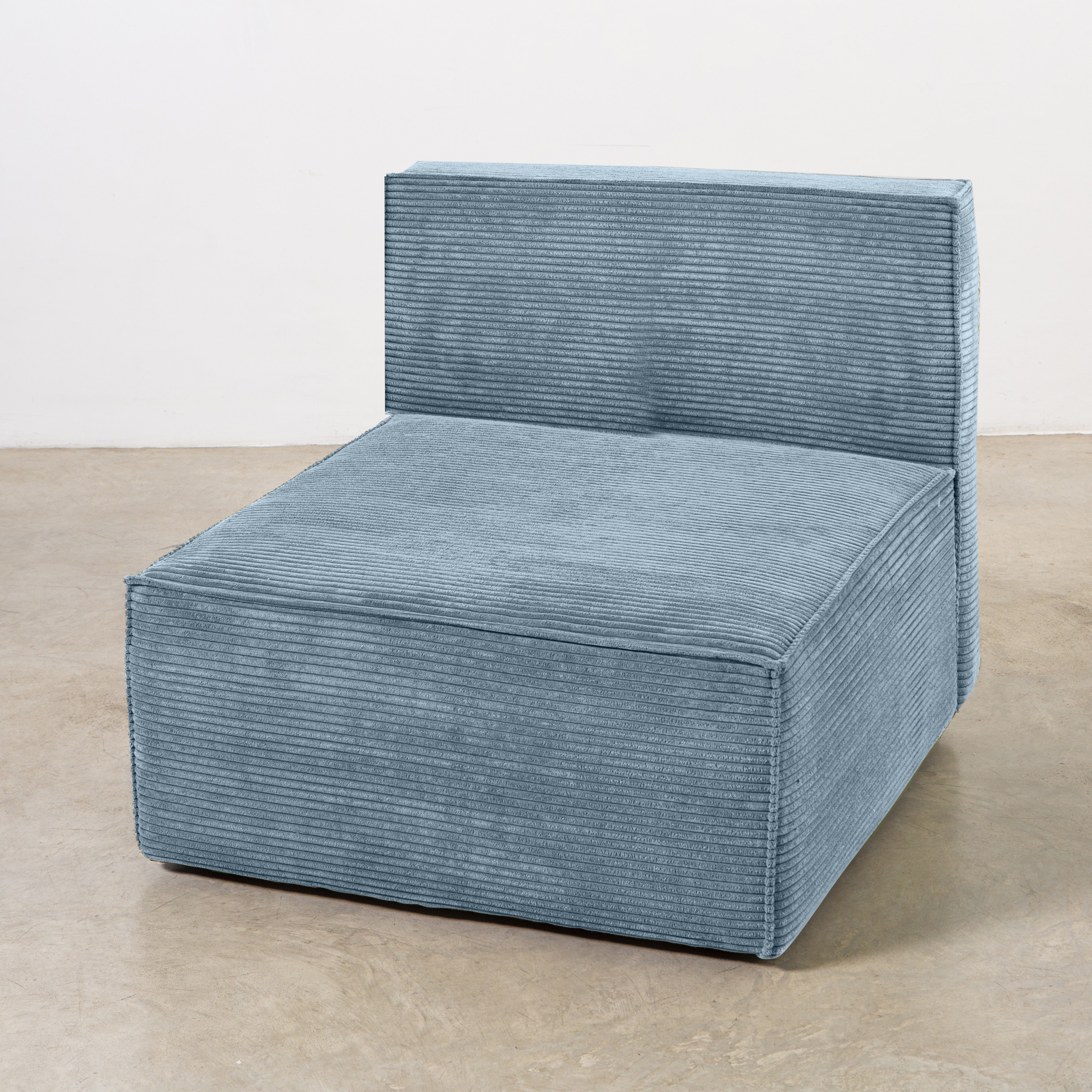Sofa Harper 2 plazas Chaiselongue Azul