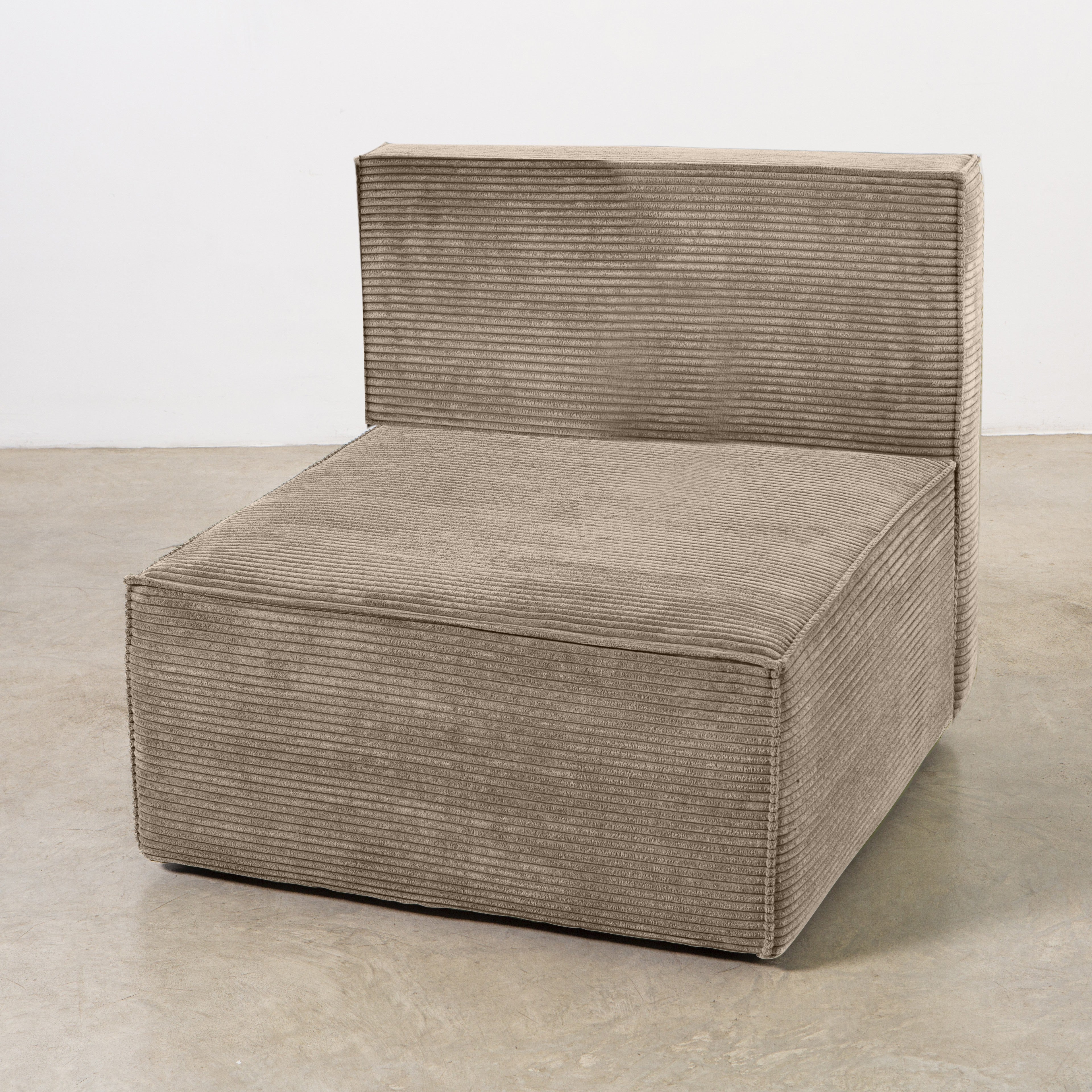 Sofa Harper 3 plazas Chaiselongue Marron