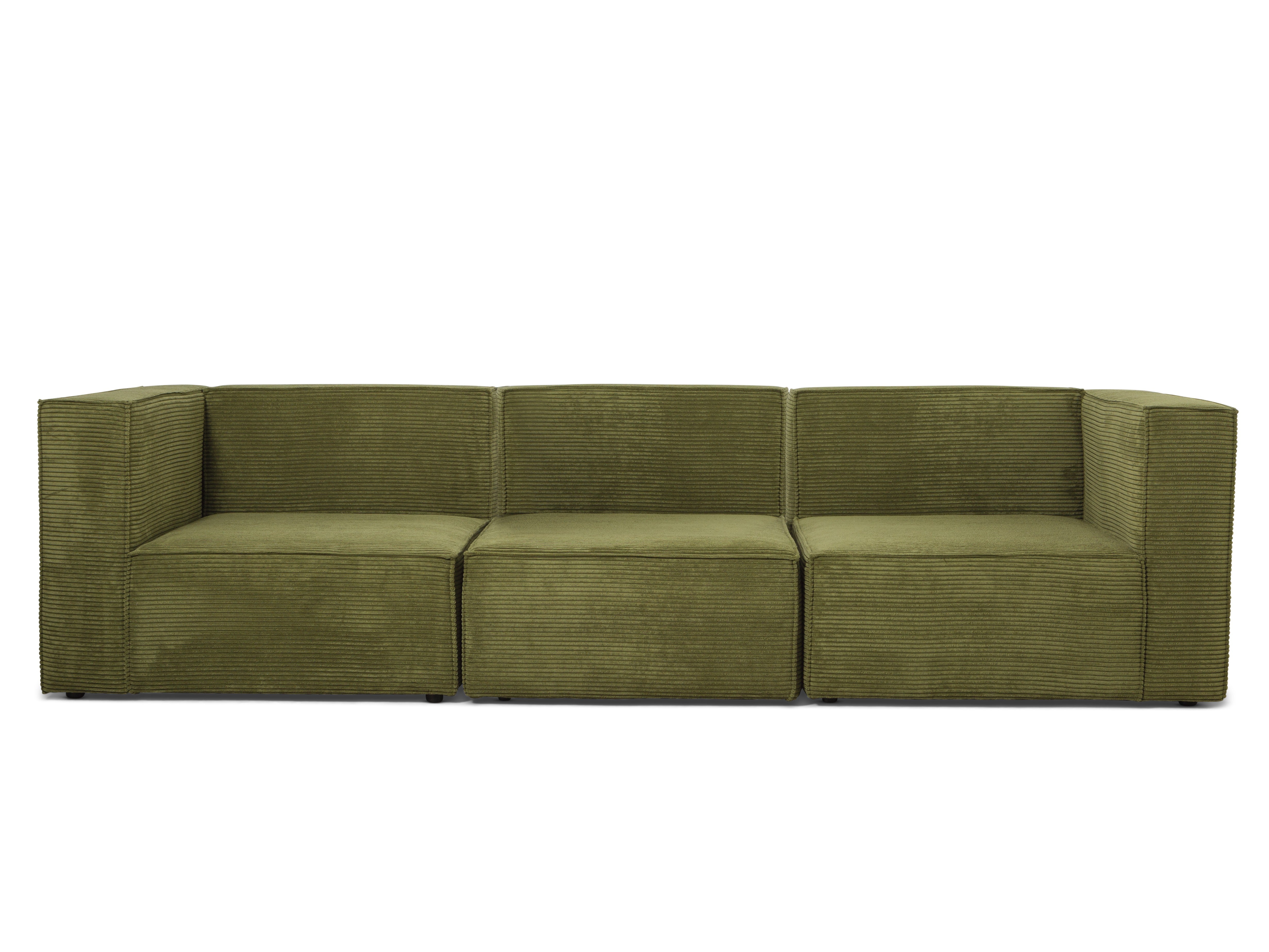 Sofa Harper 3 plazas Chaiselongue Verde