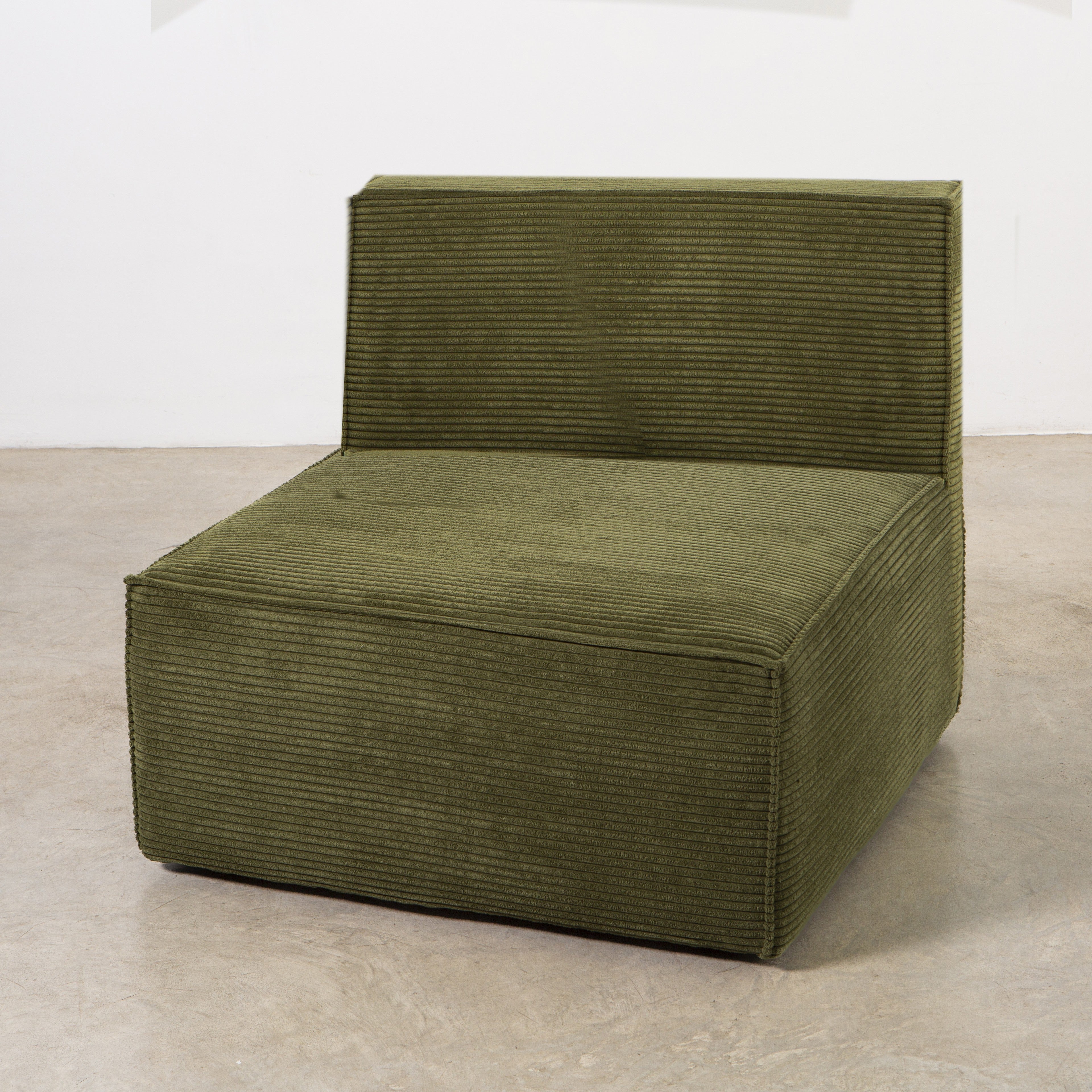 Sofa Harper 4 plazas Chaiselongue Verde