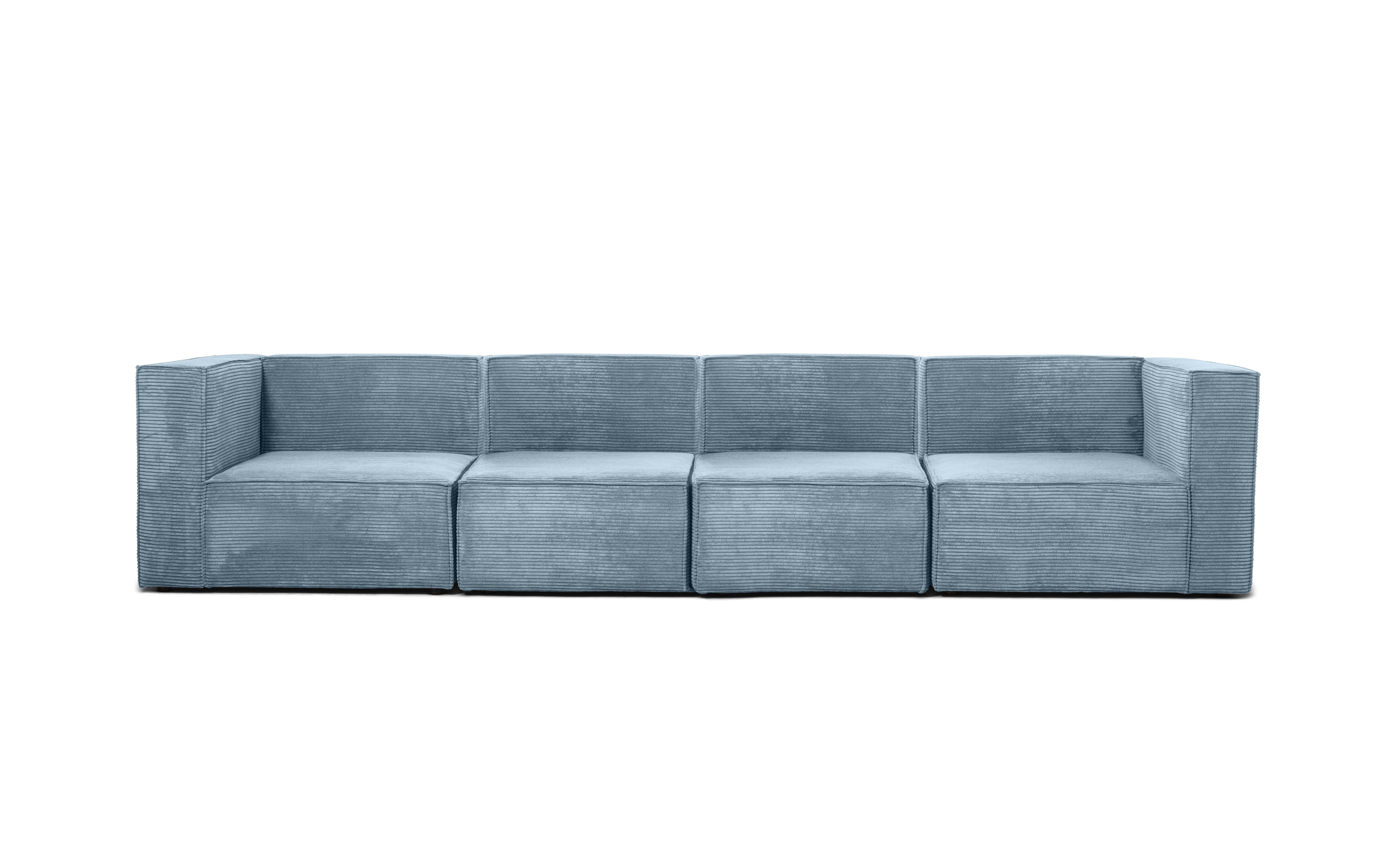 Sofa Harper 4 plazas Chaiselongue Azul