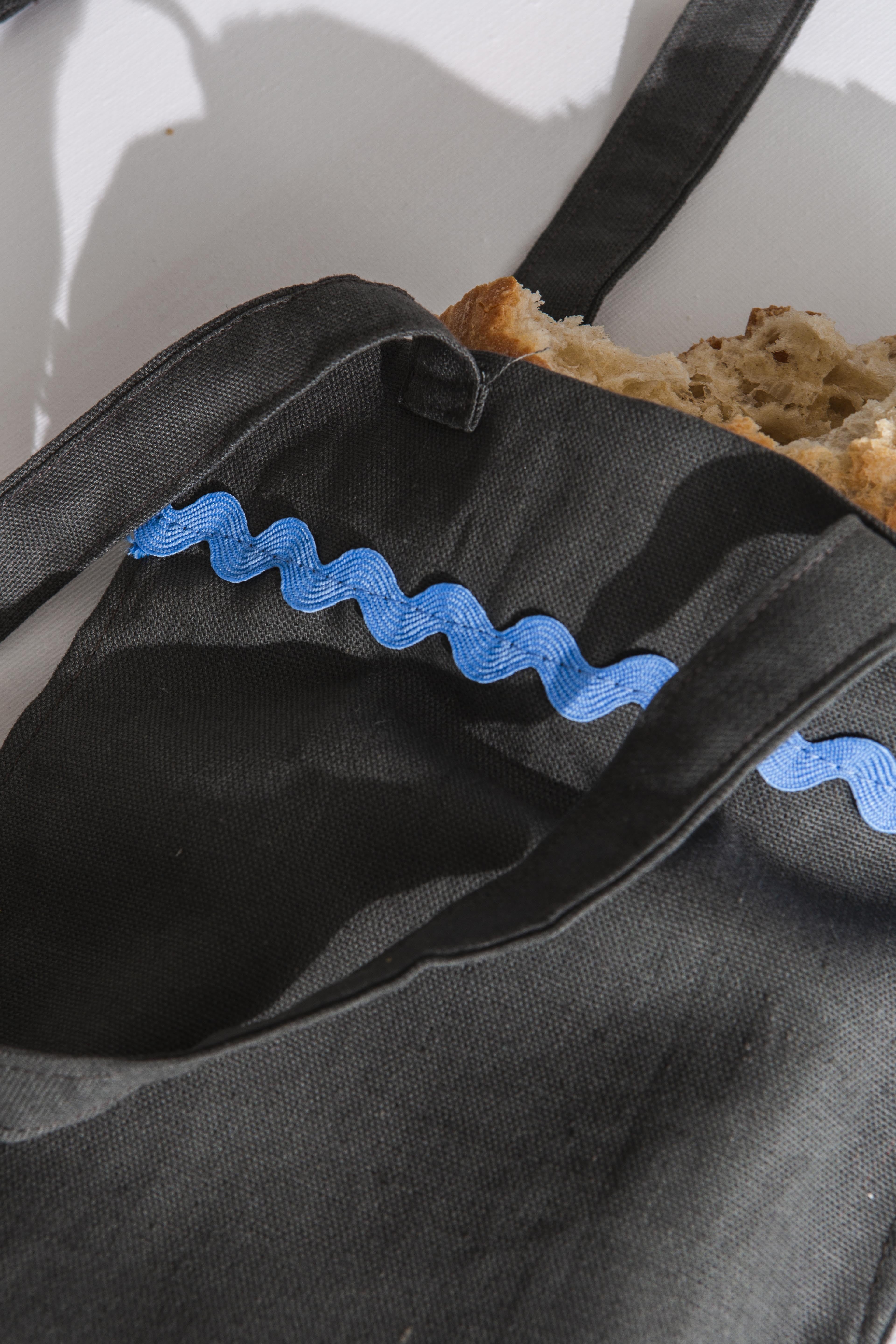 Bolsa de Pan Wavy Gris