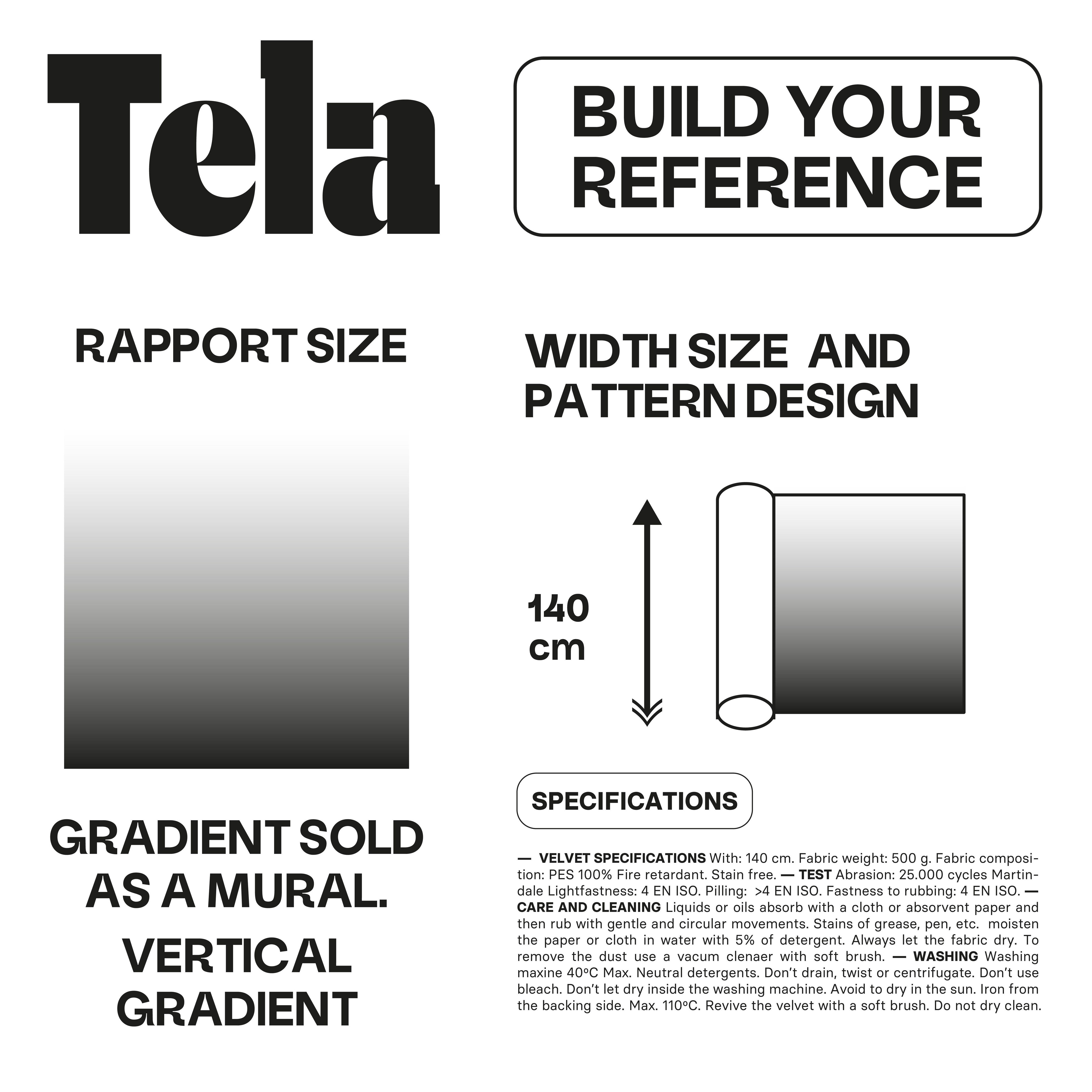 Tela velvet  Gradient 001