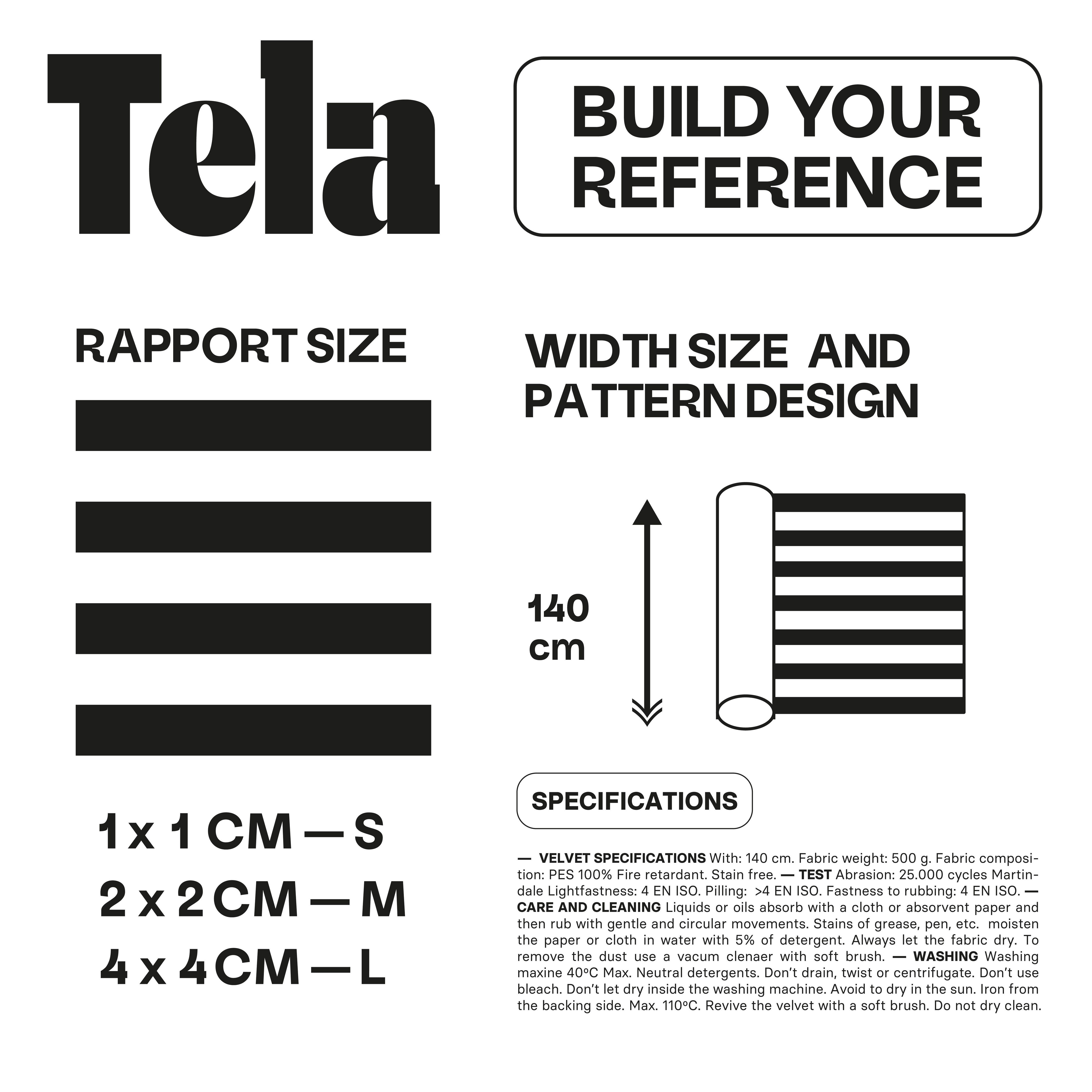 Tela velvet Stripes 008