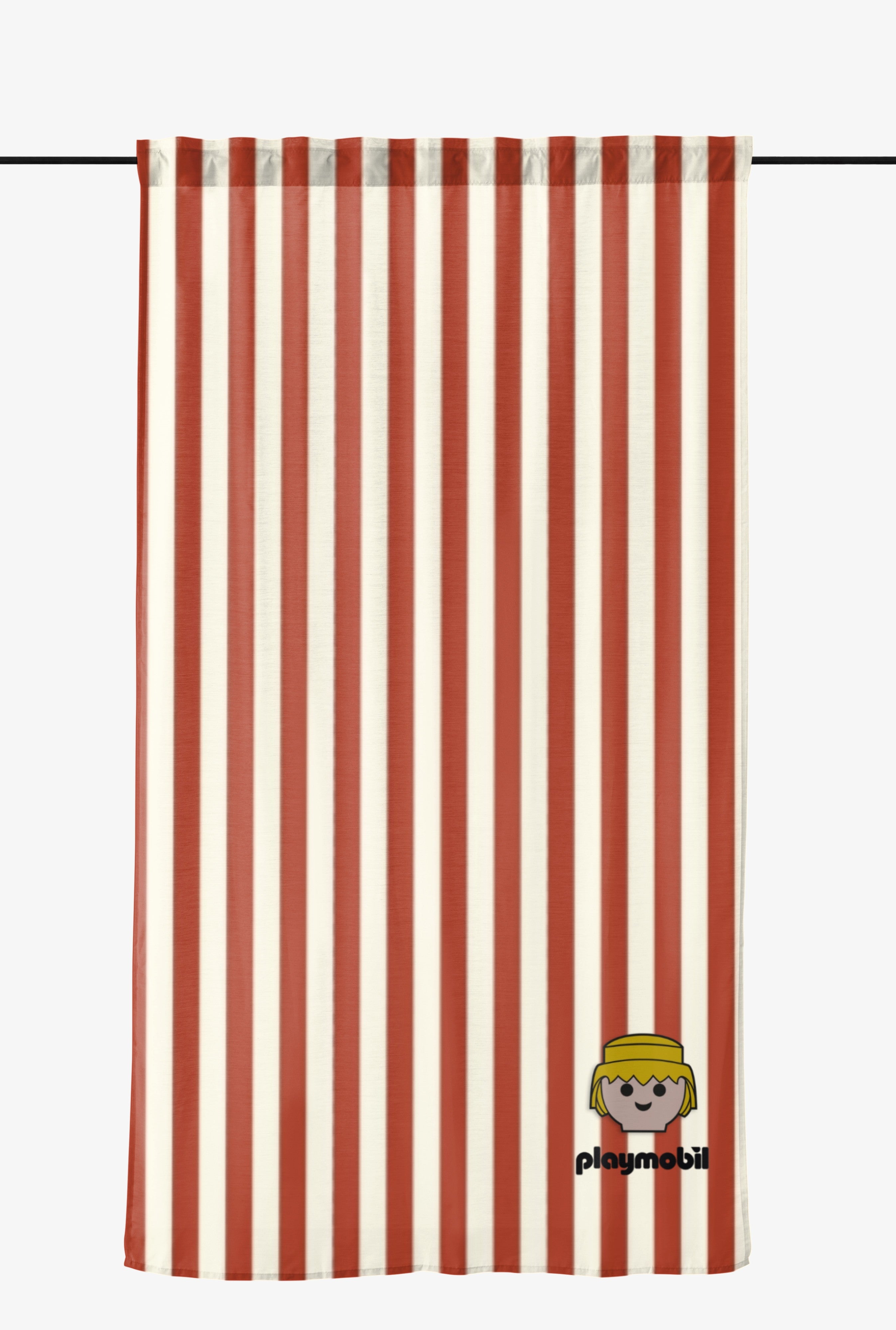 Cortina Ducha (Red Stripes Playmobil)