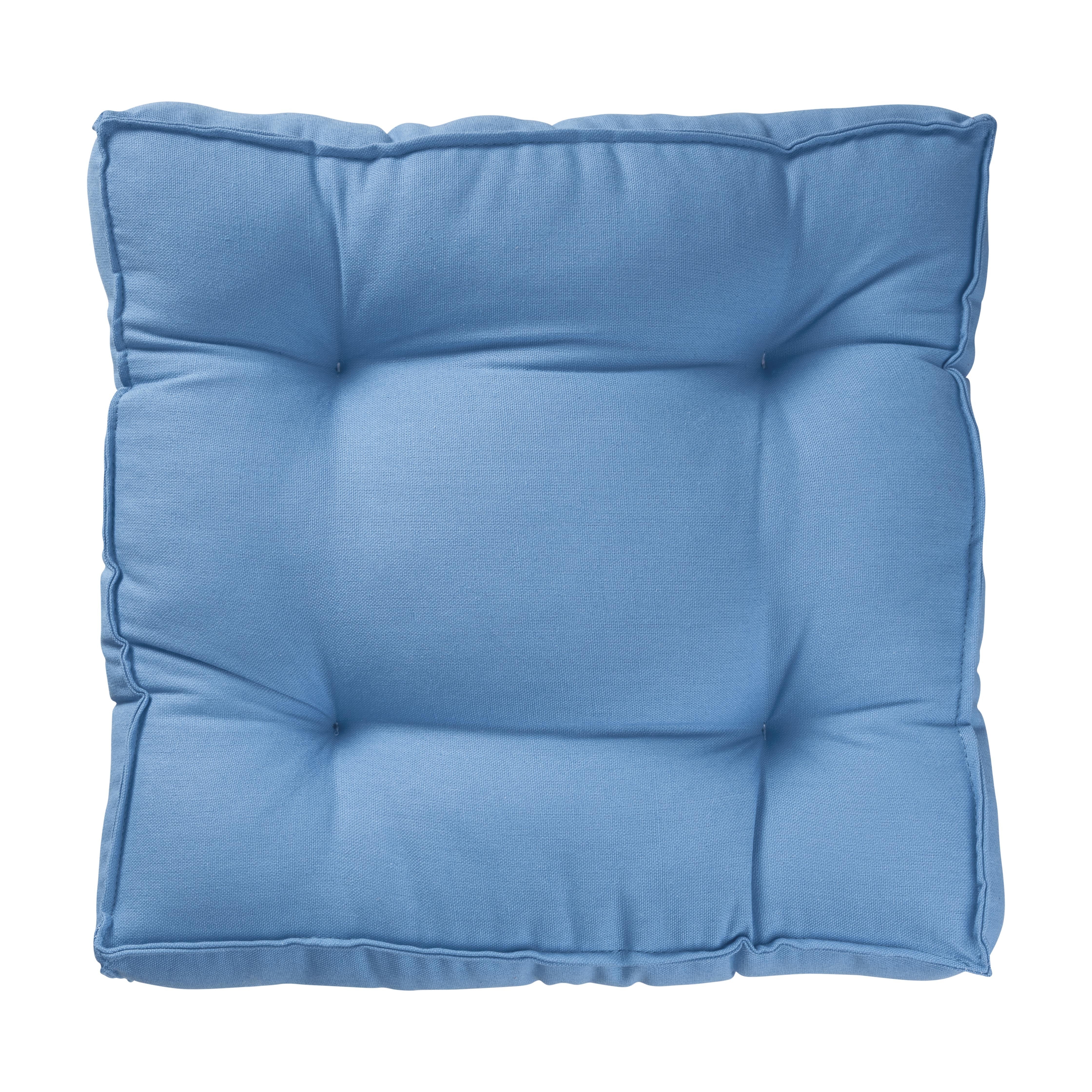 Square Cushion Solid (Blue)