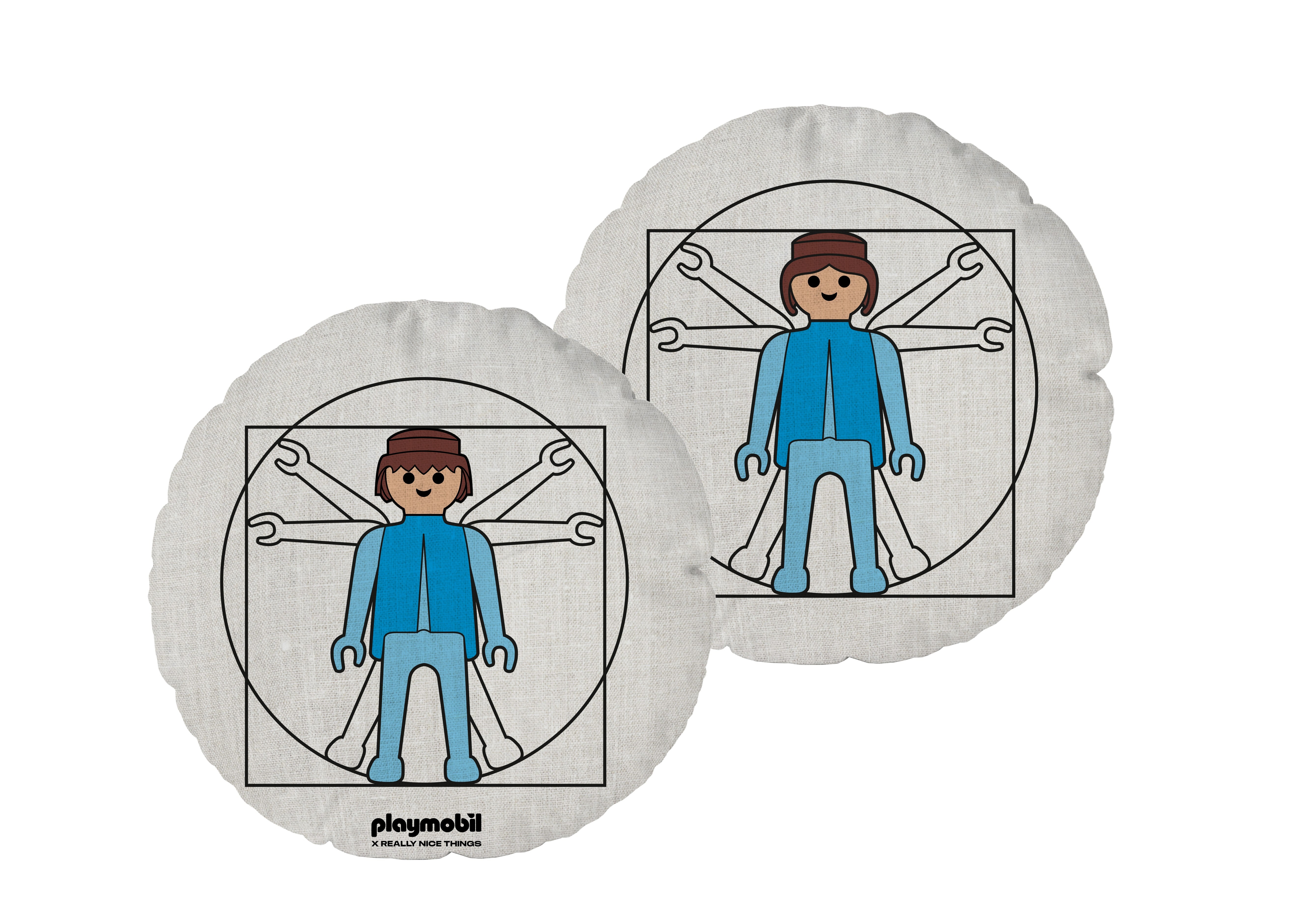 Cojin Redondo (Playmobil Vitrubio)
