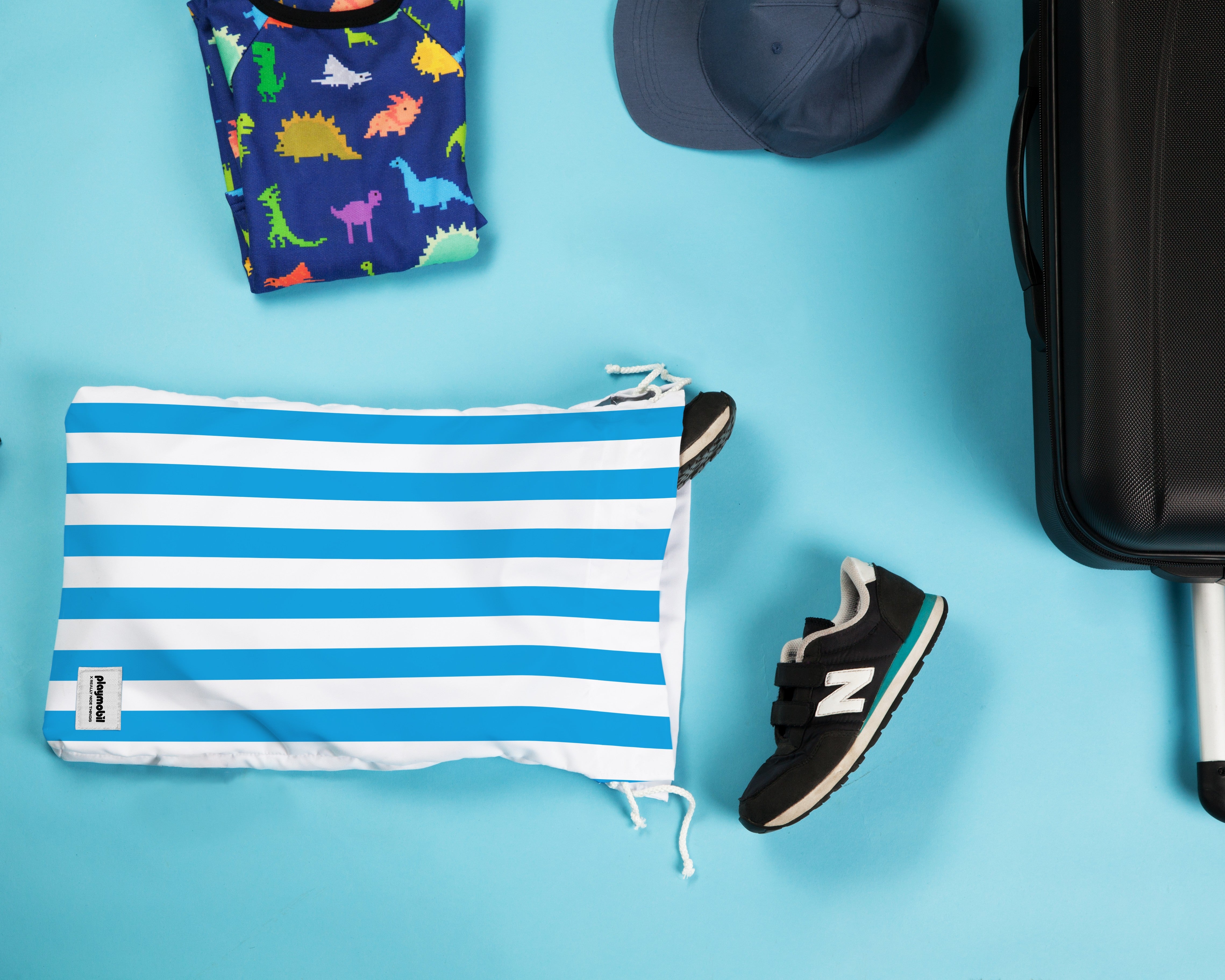 Set 2 Travel Bag (Blue Playmobil)