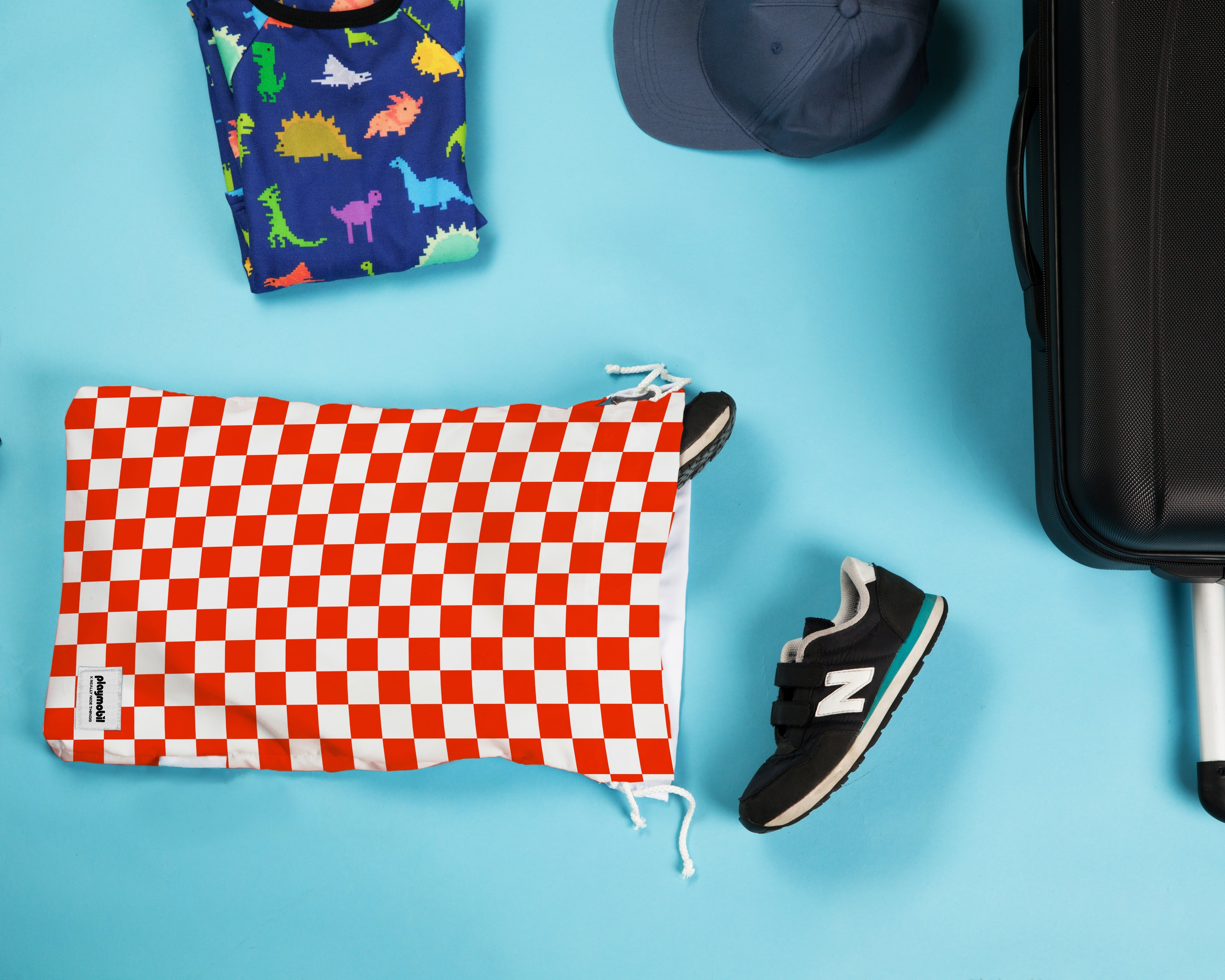 Set 2 Travel Bag (Red Playmobil)