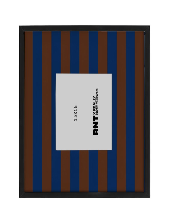 Photo Frame 40x30 (13x18) (Blue and Brown)
