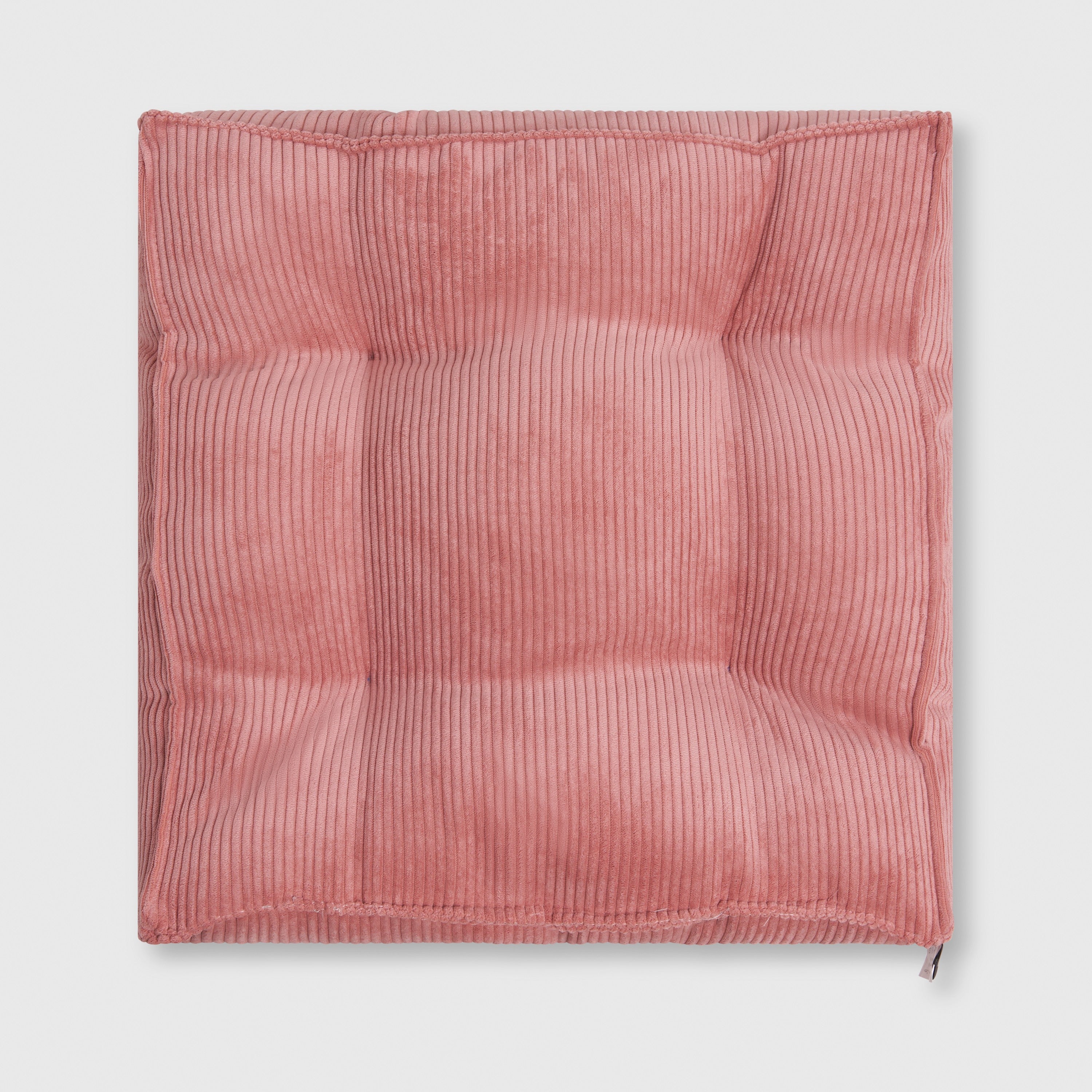 Gustav Square Cushion Corduroy (Pink)