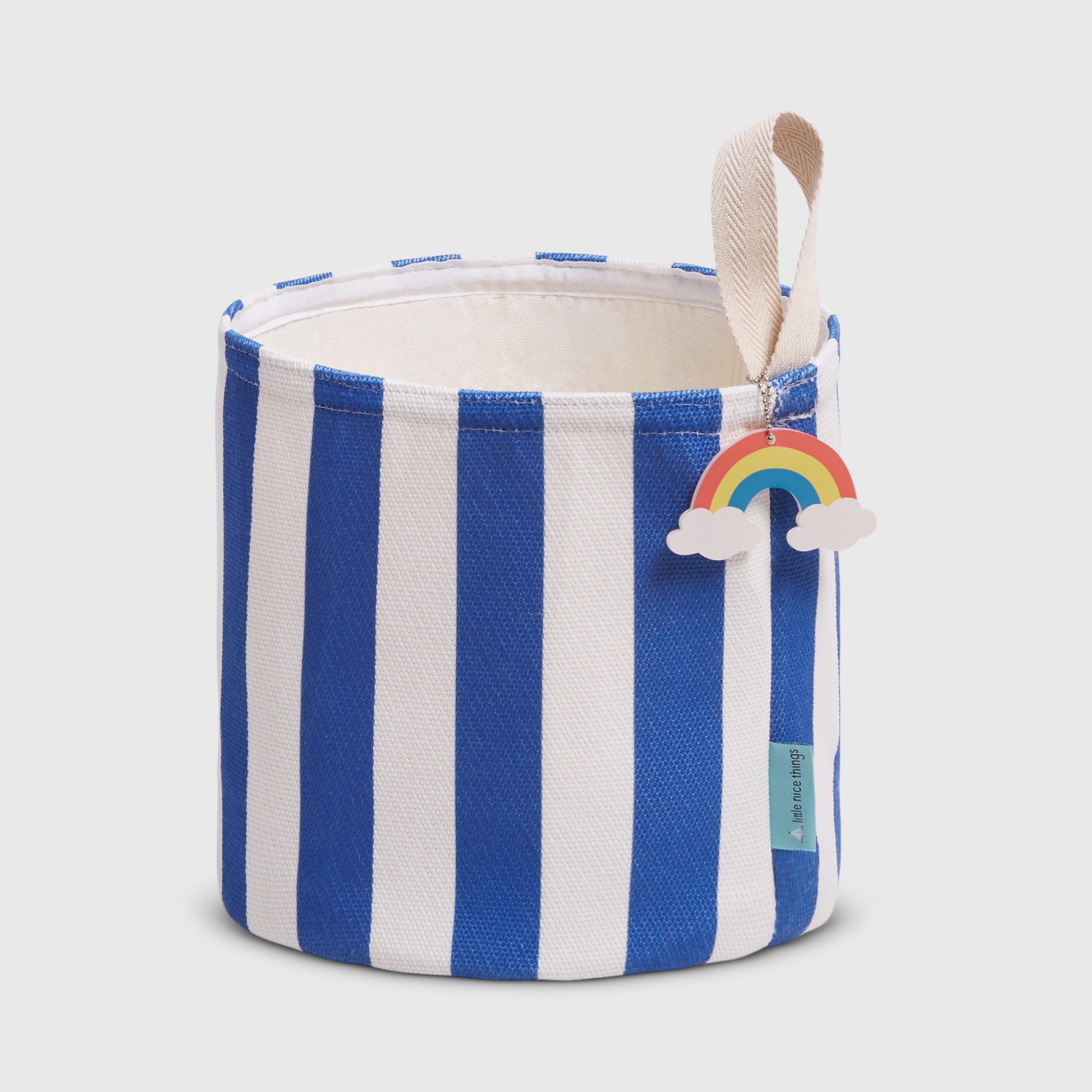 Cesto Lennie Asa Algodon (Rainbow)