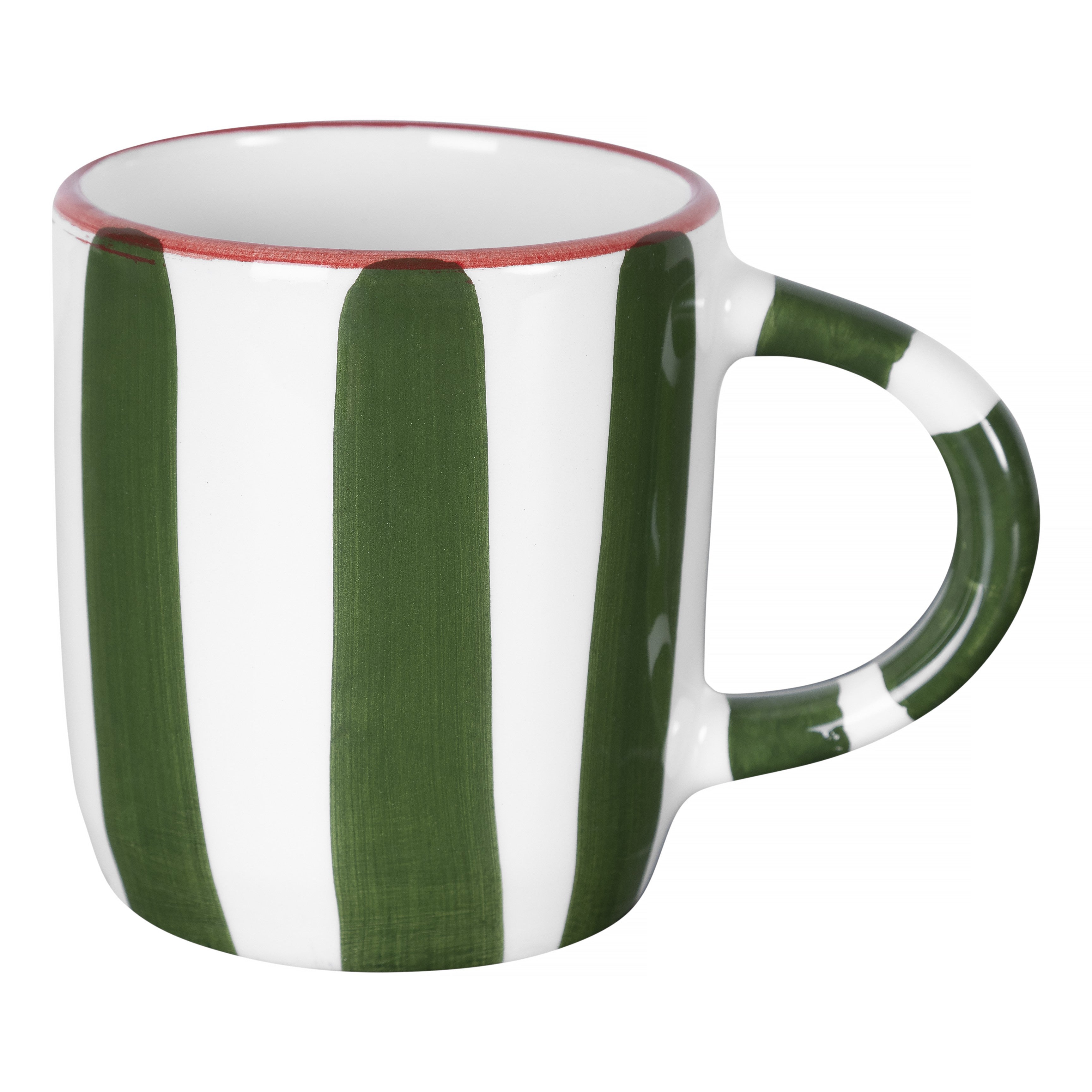 Minerva Mug (Green Lines)