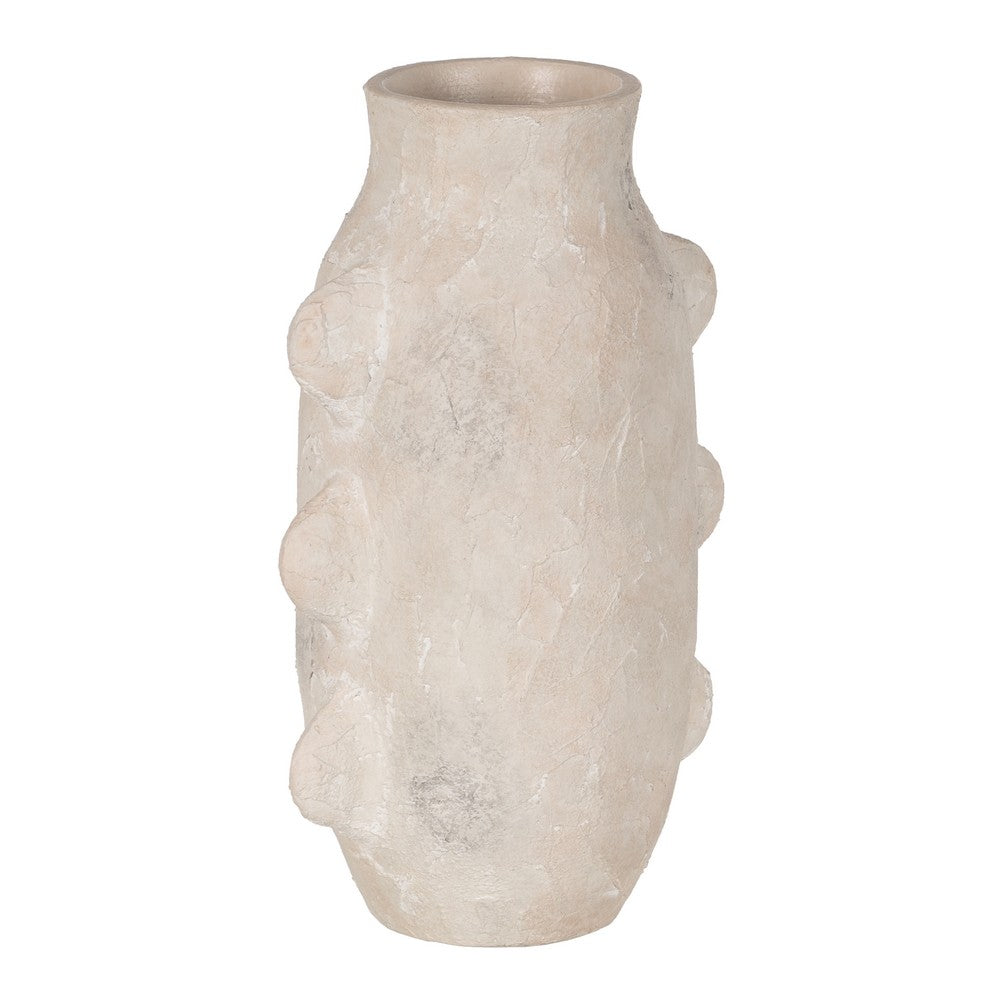 JARRÓN ORGANIC CREST BLANCO WHITE