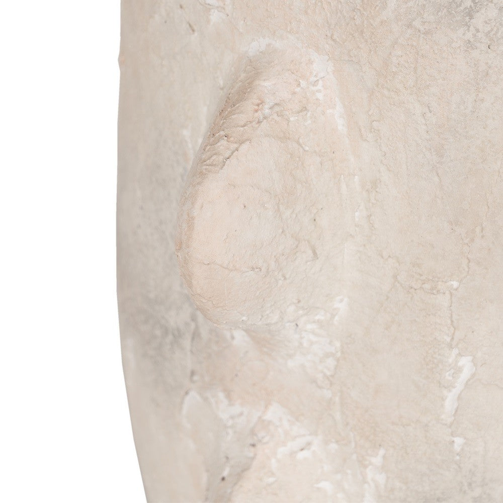 JARRÓN ORGANIC CREST BLANCO WHITE