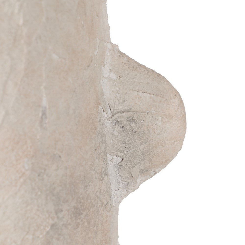 JARRÓN ORGANIC CREST BLANCO WHITE