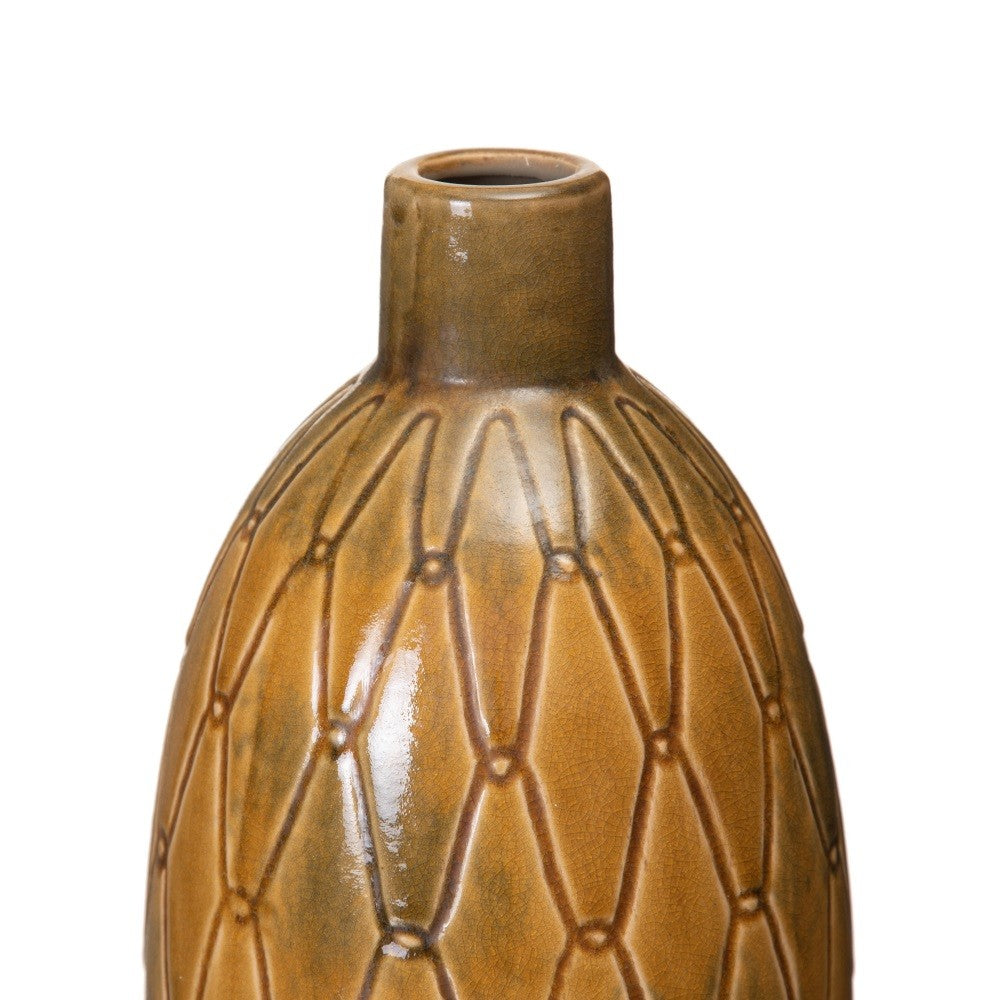 JARRÓN FENCE MUSTARD