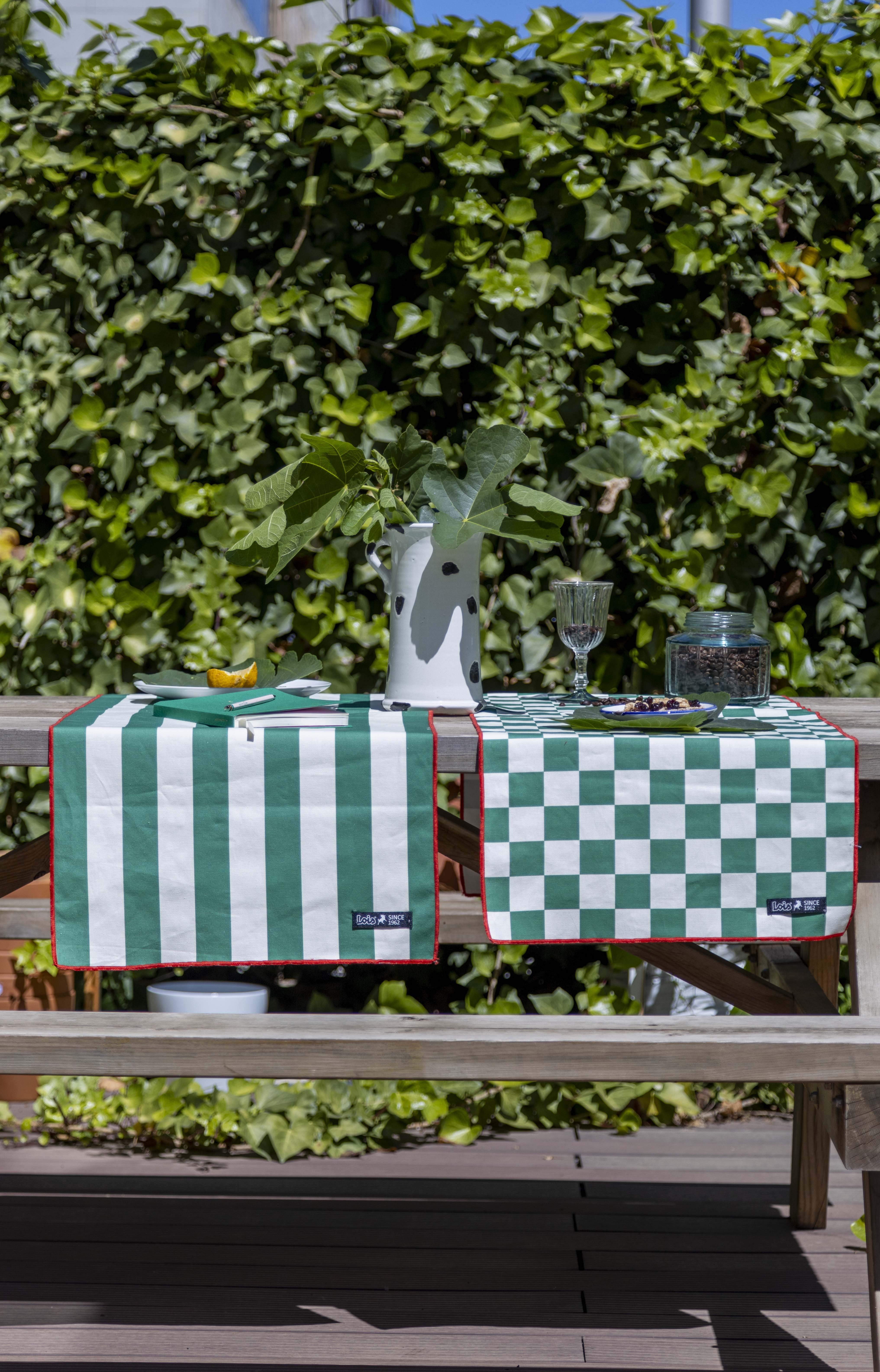 Set 2 Caminos de Mesa Marshall (Green)