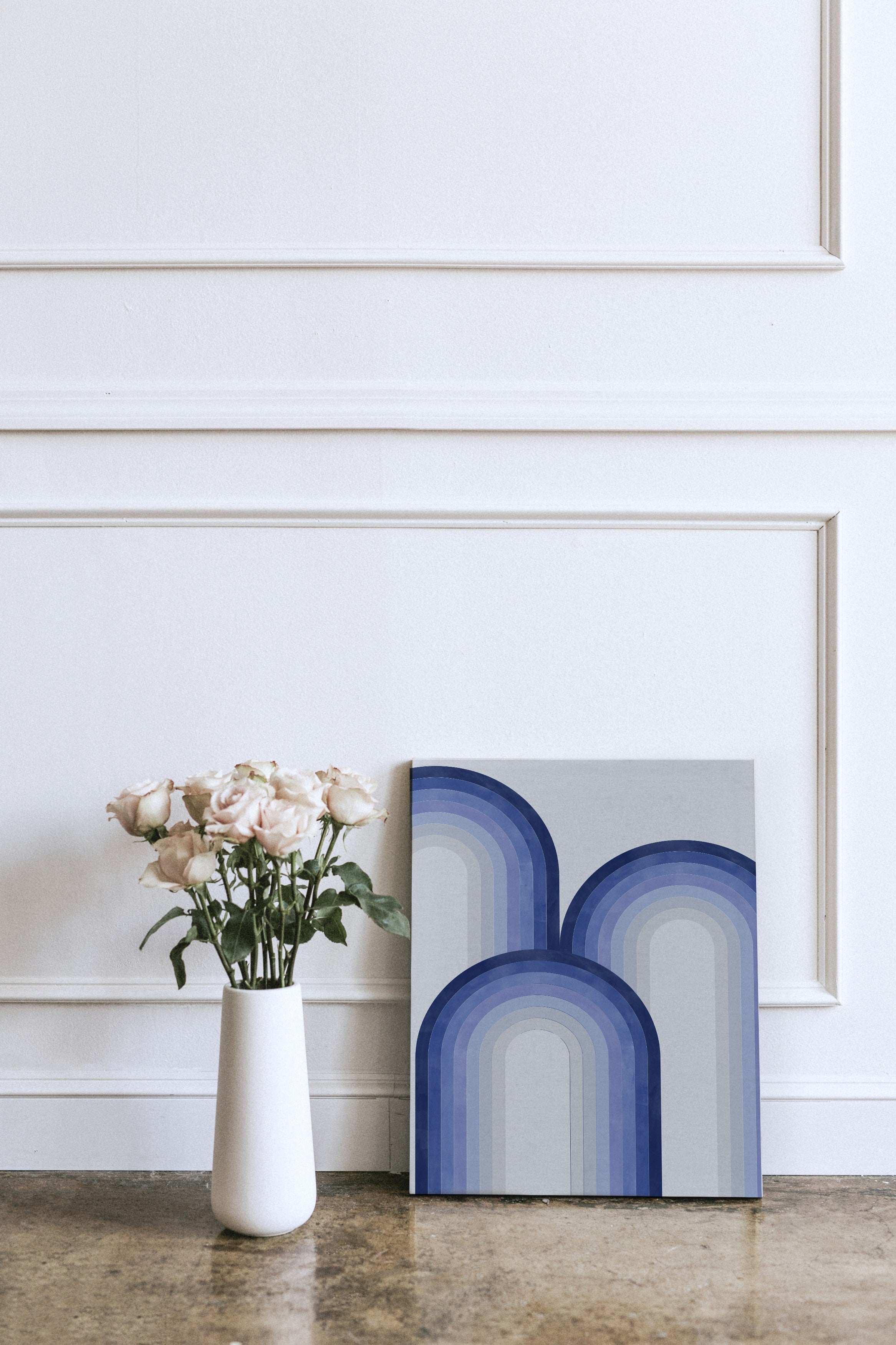 Lienzo 60x40 (Blue Lines)