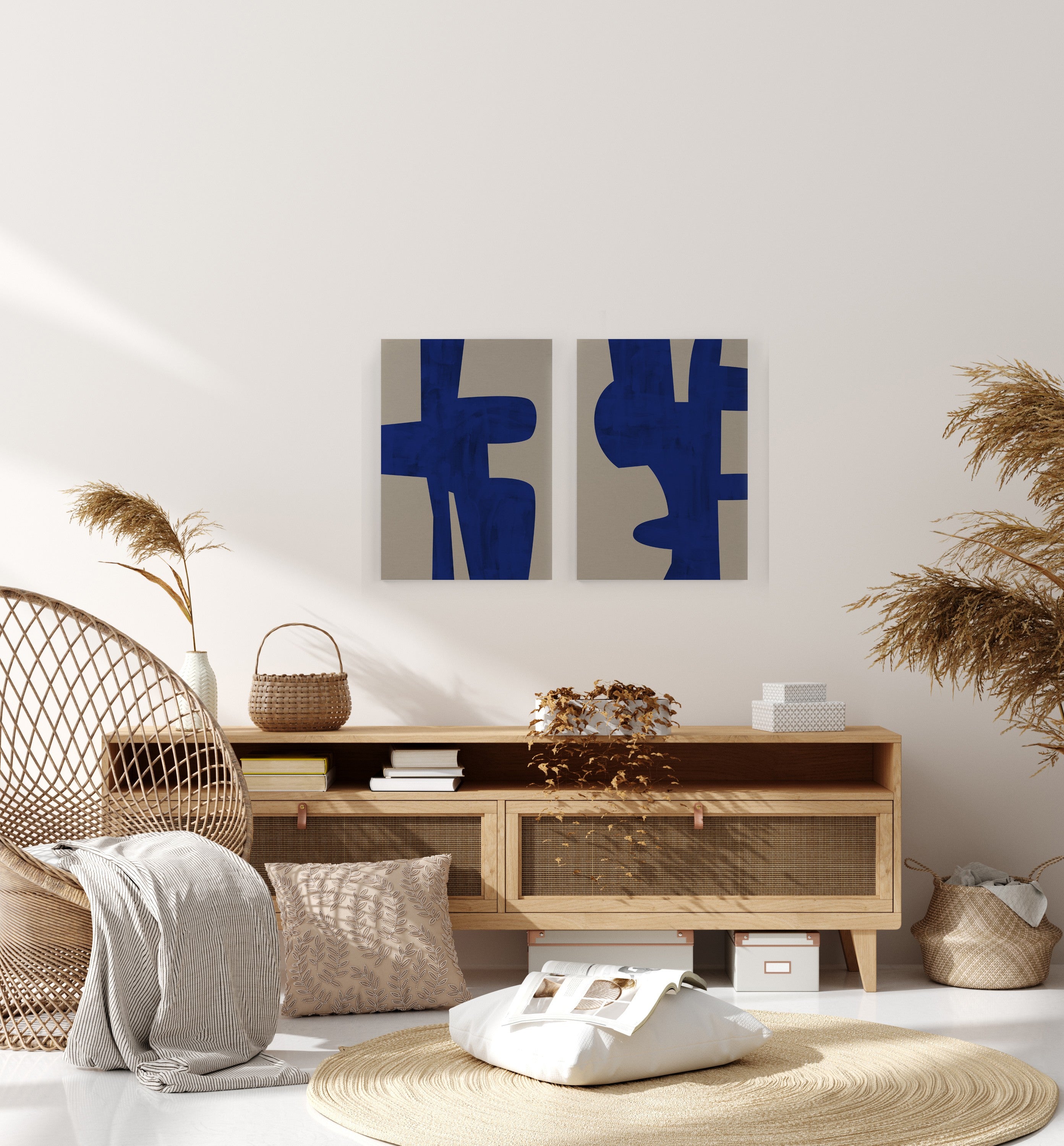 Set Lienzos (2)60x40 (Oceana)