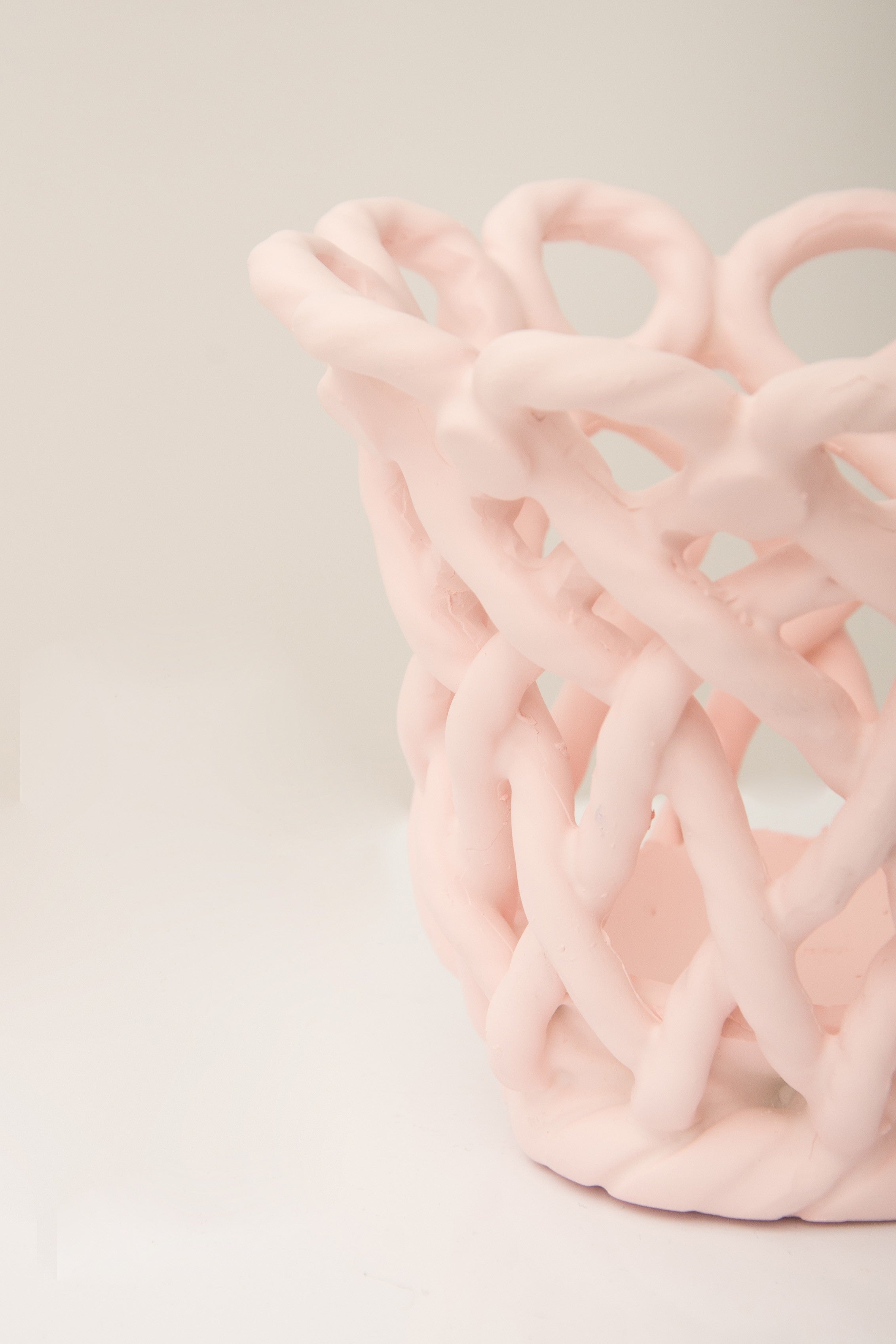 Woody Ceramic Basket