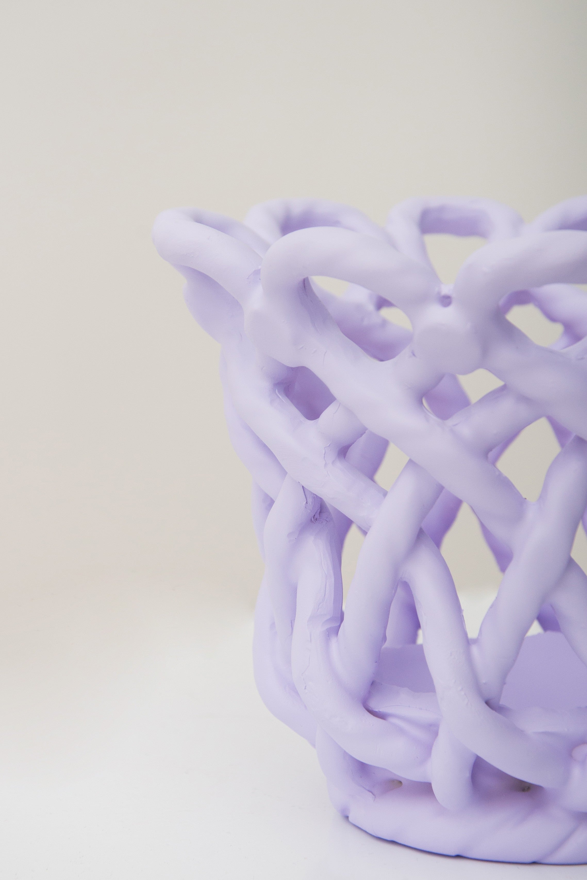 Woody Ceramic Basket