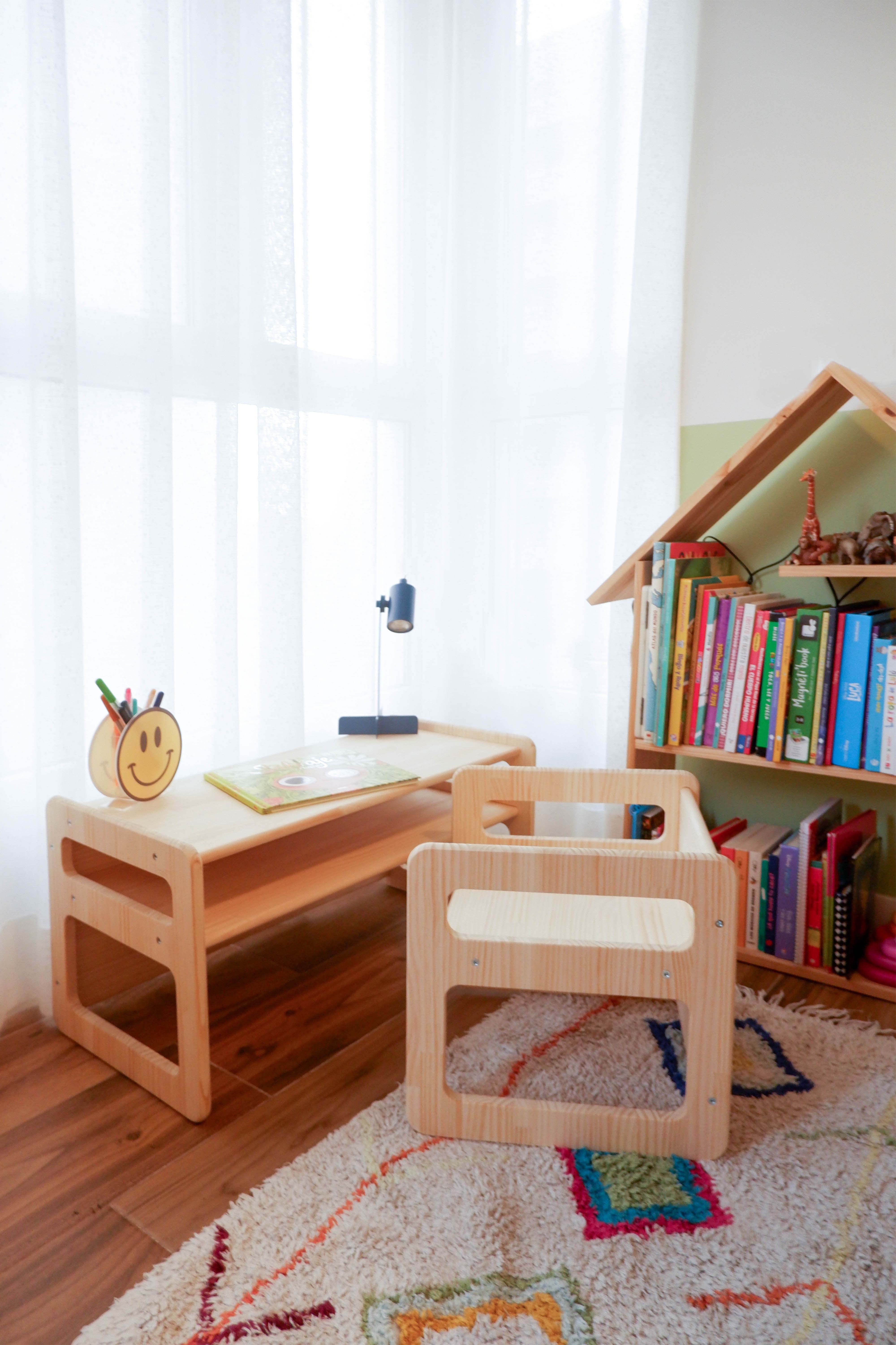 Frenkie Zapatero Bench estilo Montessori
