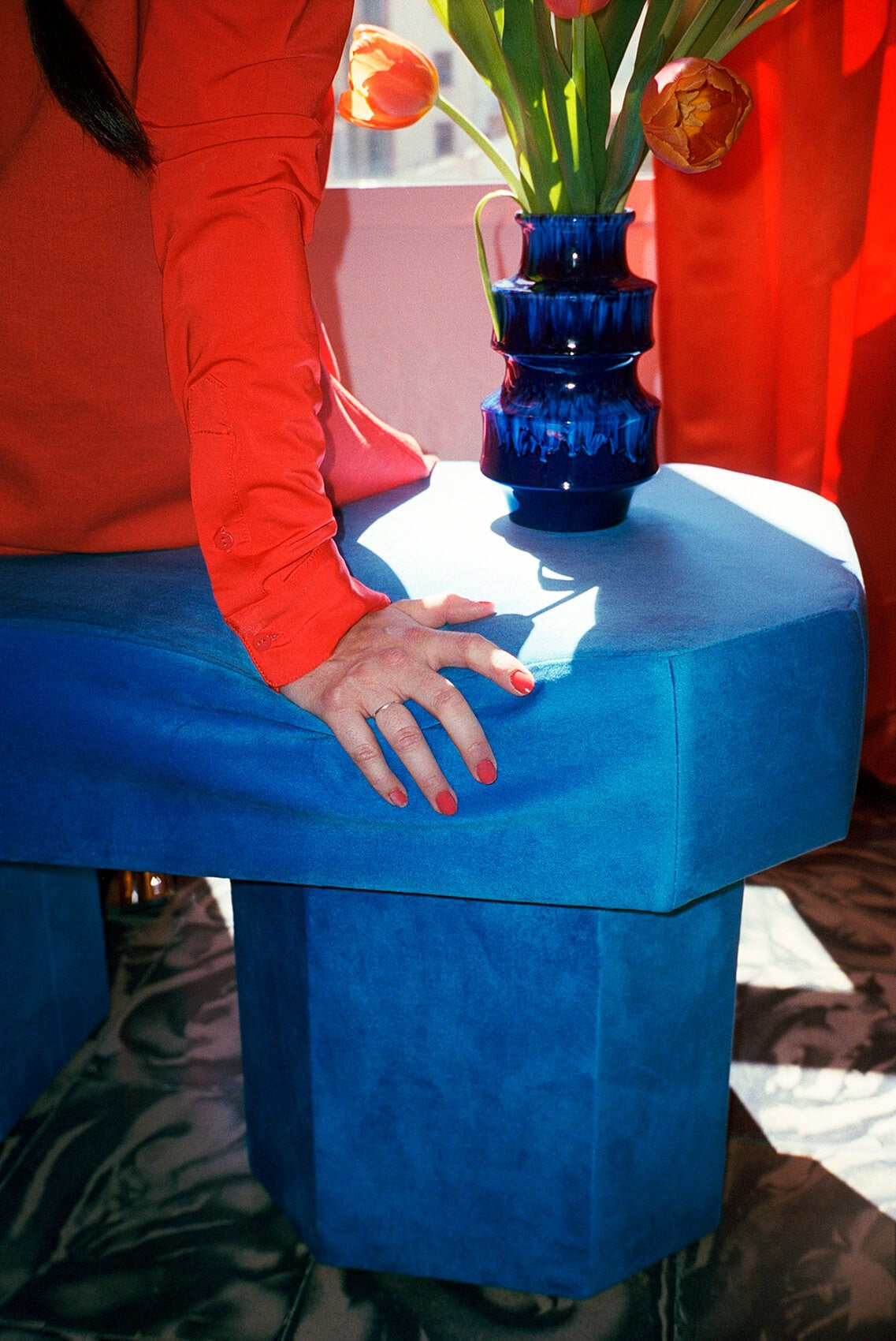 Viva Bench Light Blue