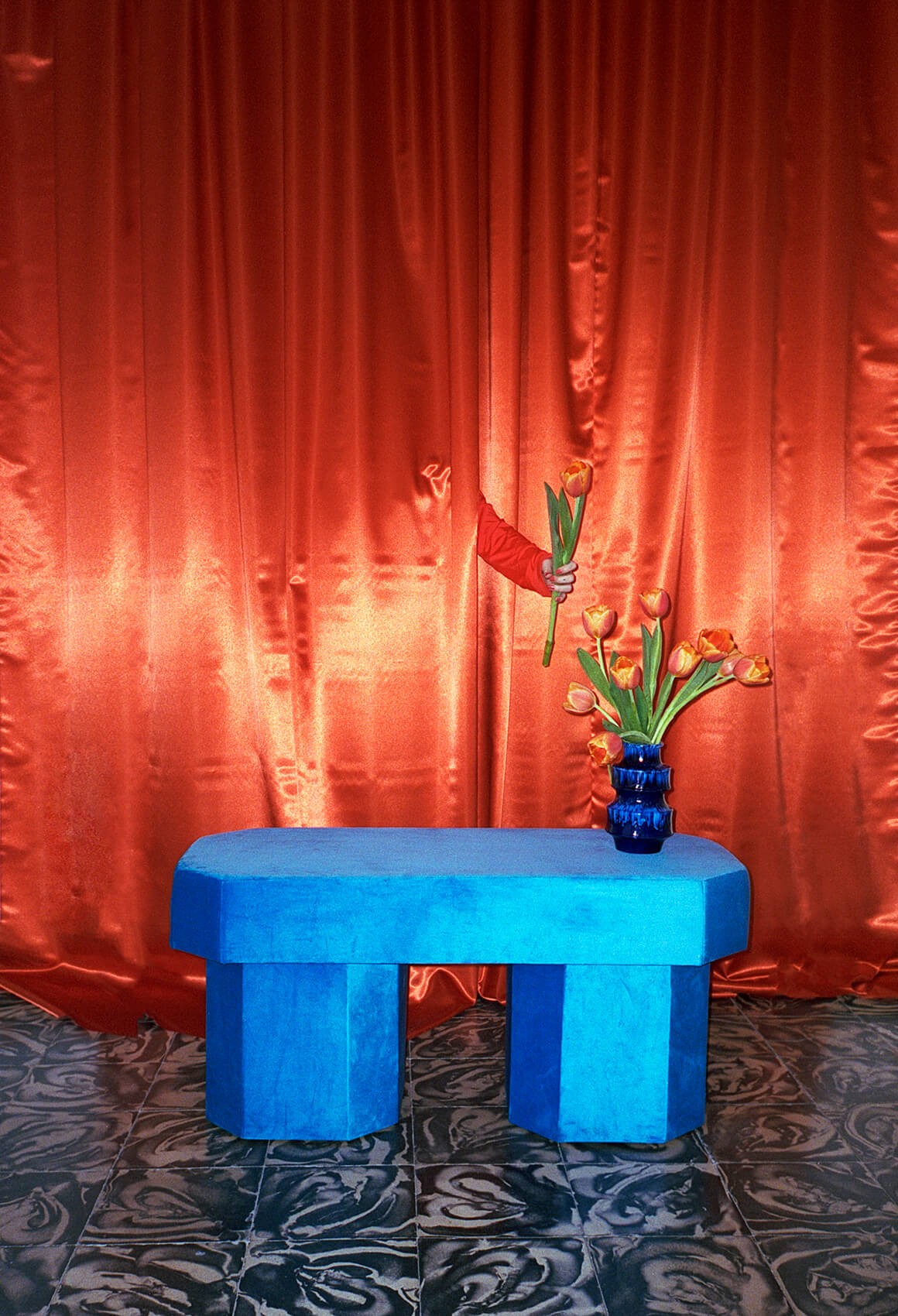 Viva Bench Light Blue