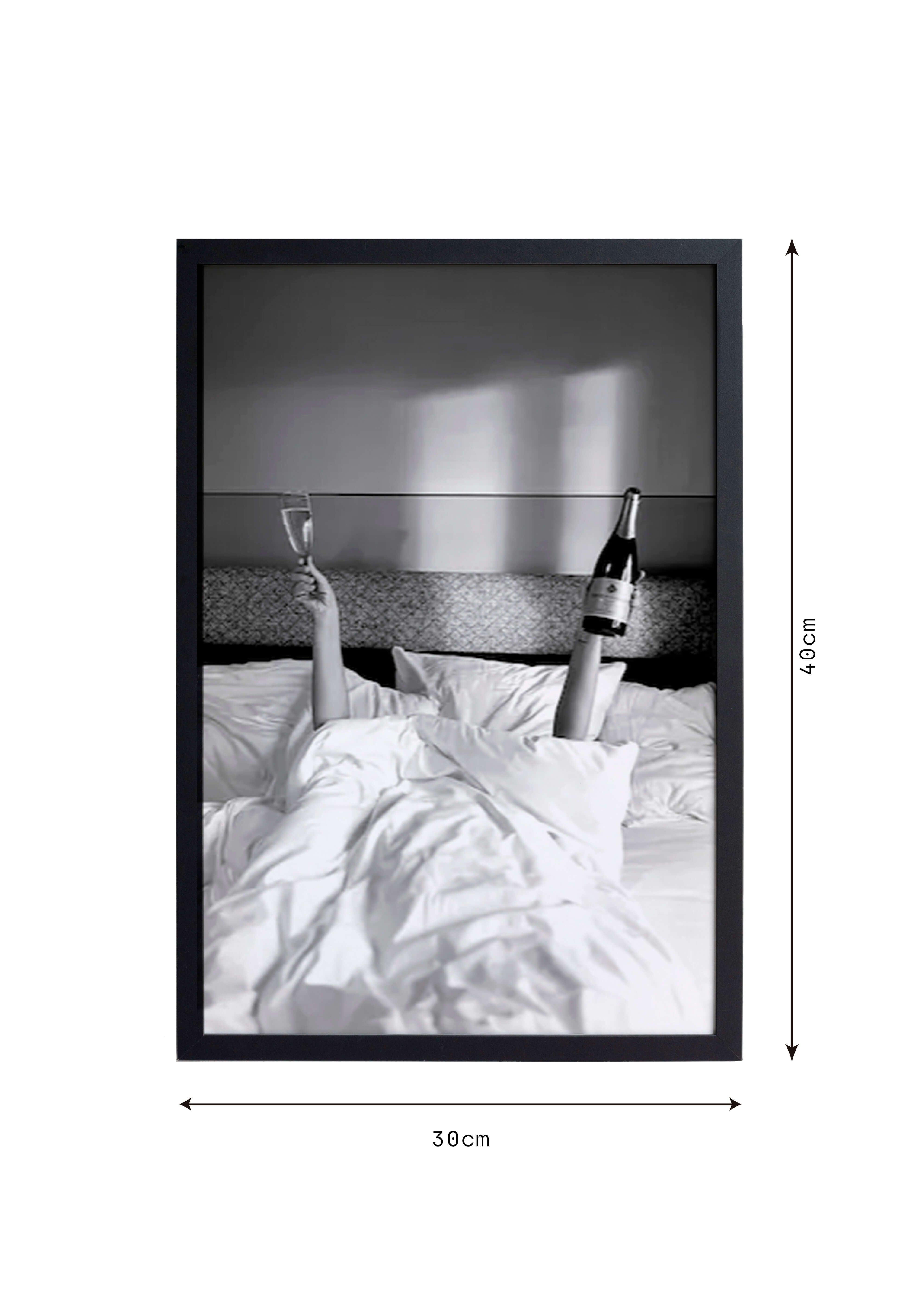 Cuadro moldura Wake Up