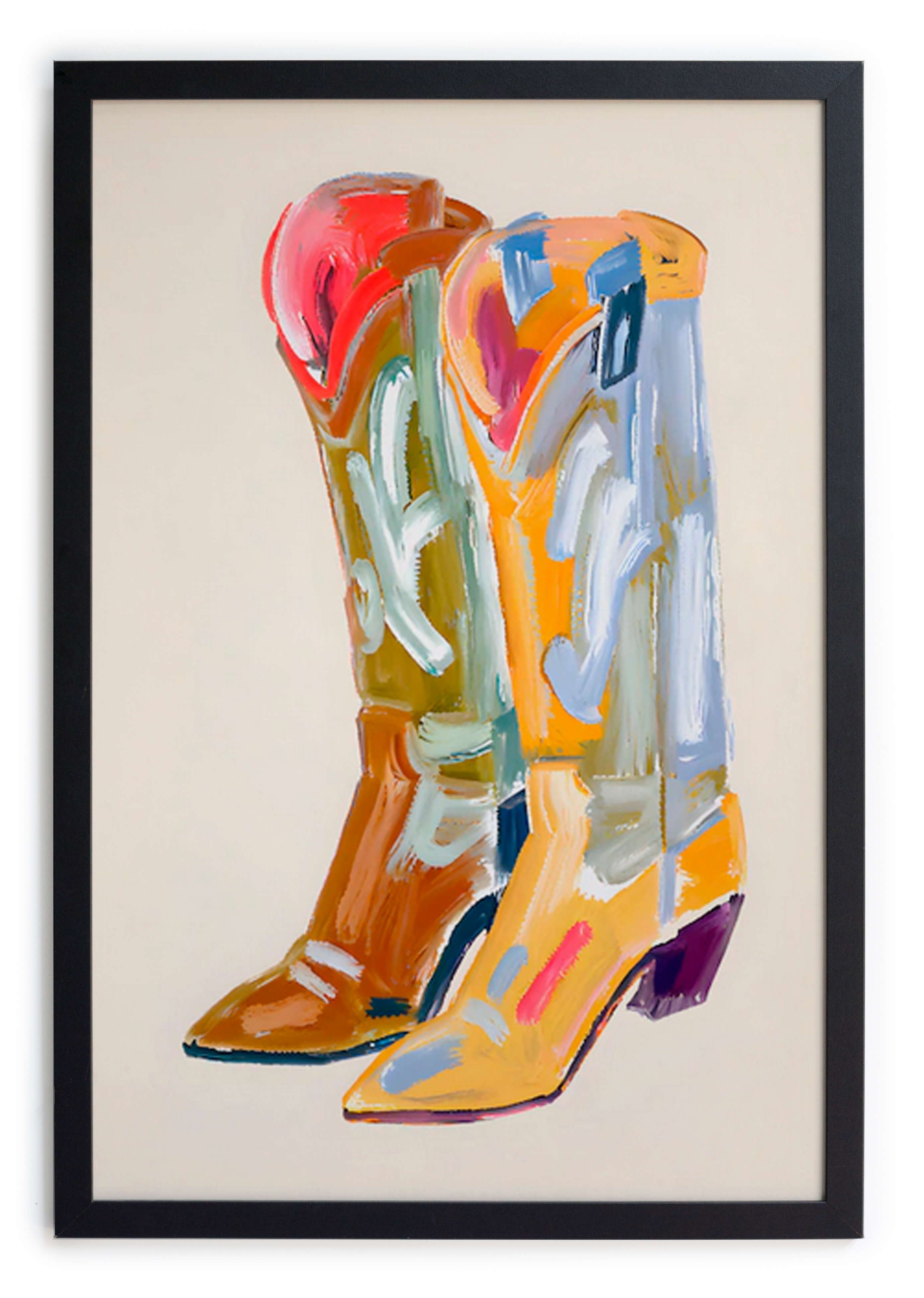 Cuadro moldura Boots