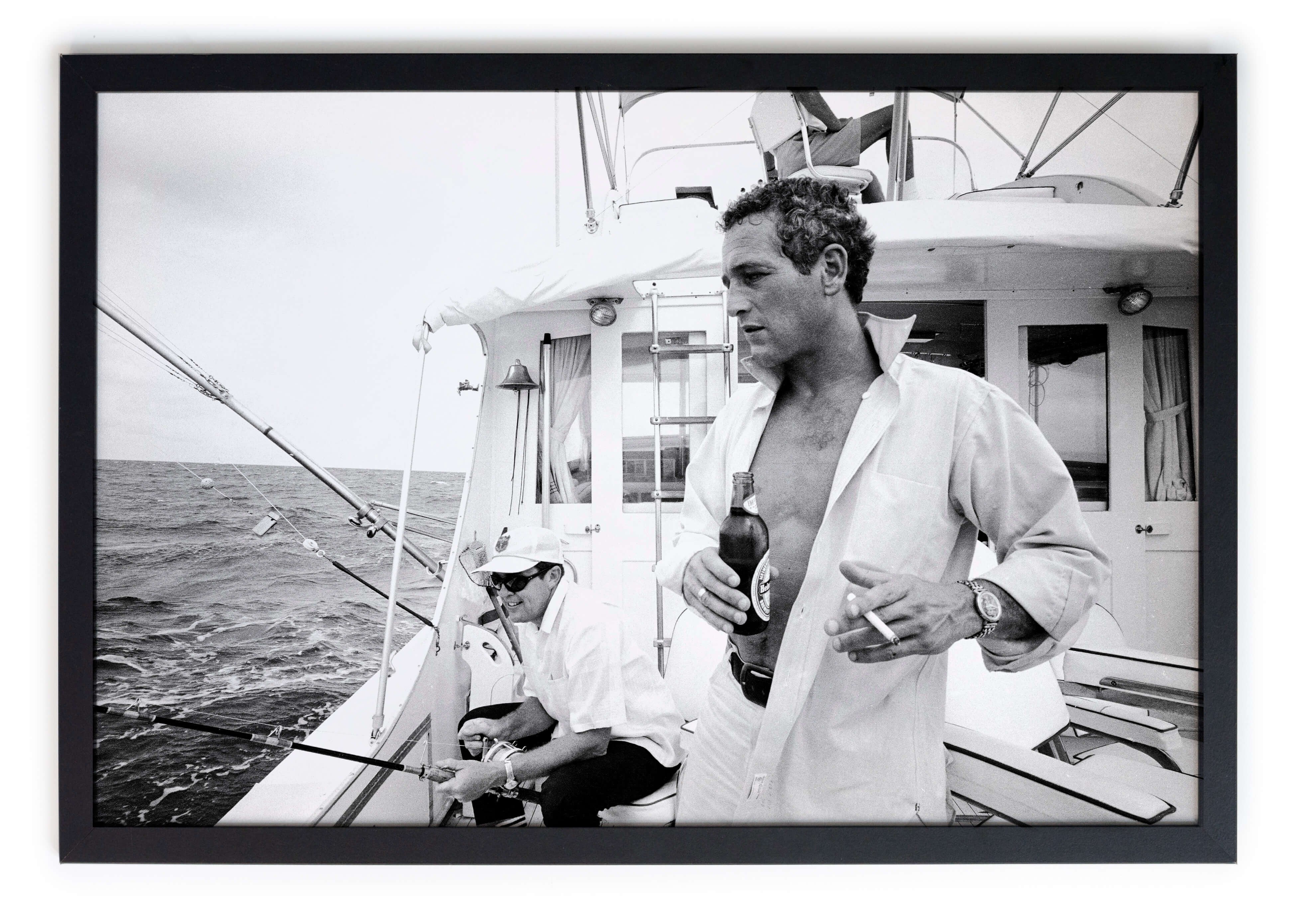 Cuadro moldura Paul Newman