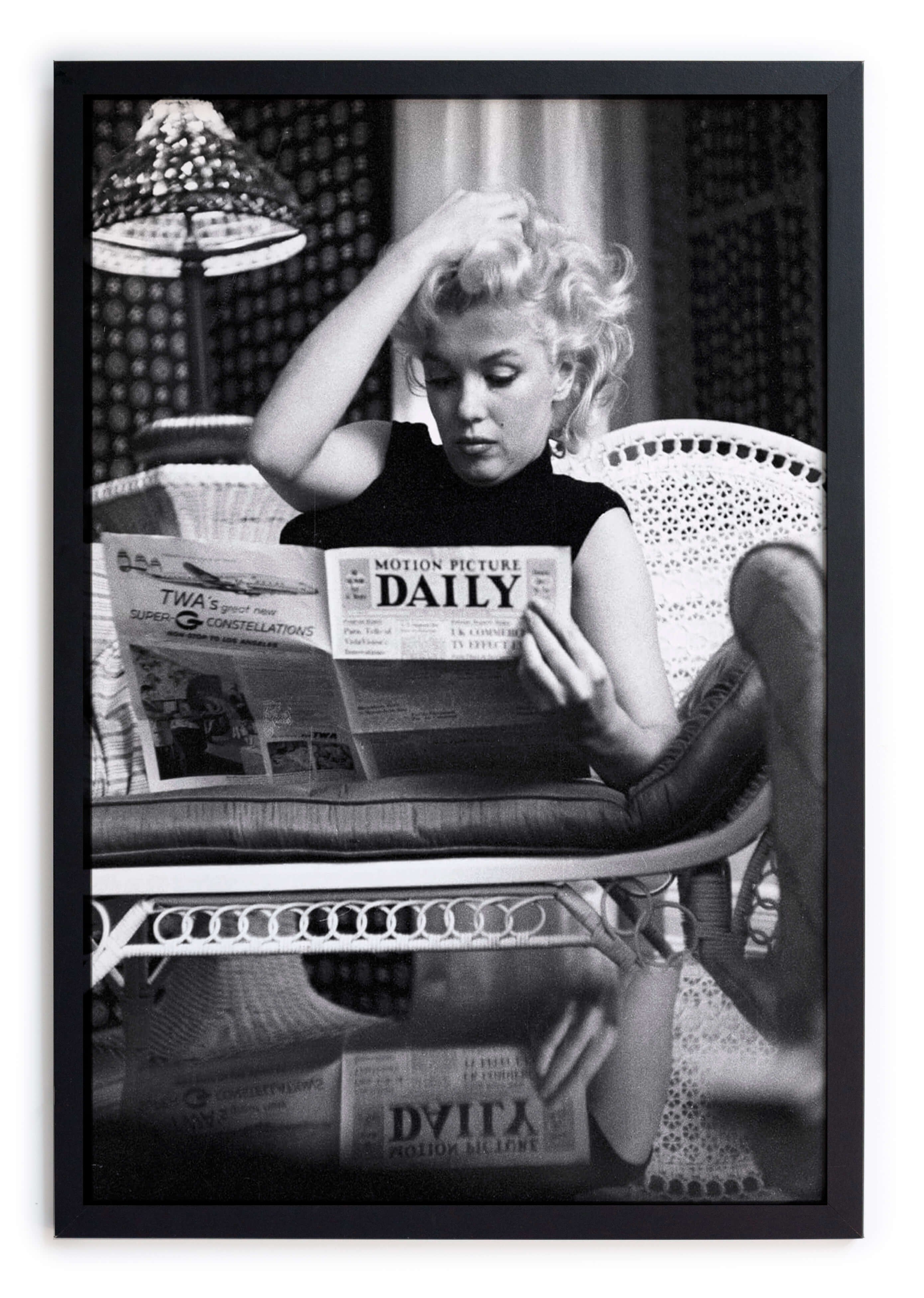 Cuadro moldura Marylin Monroe