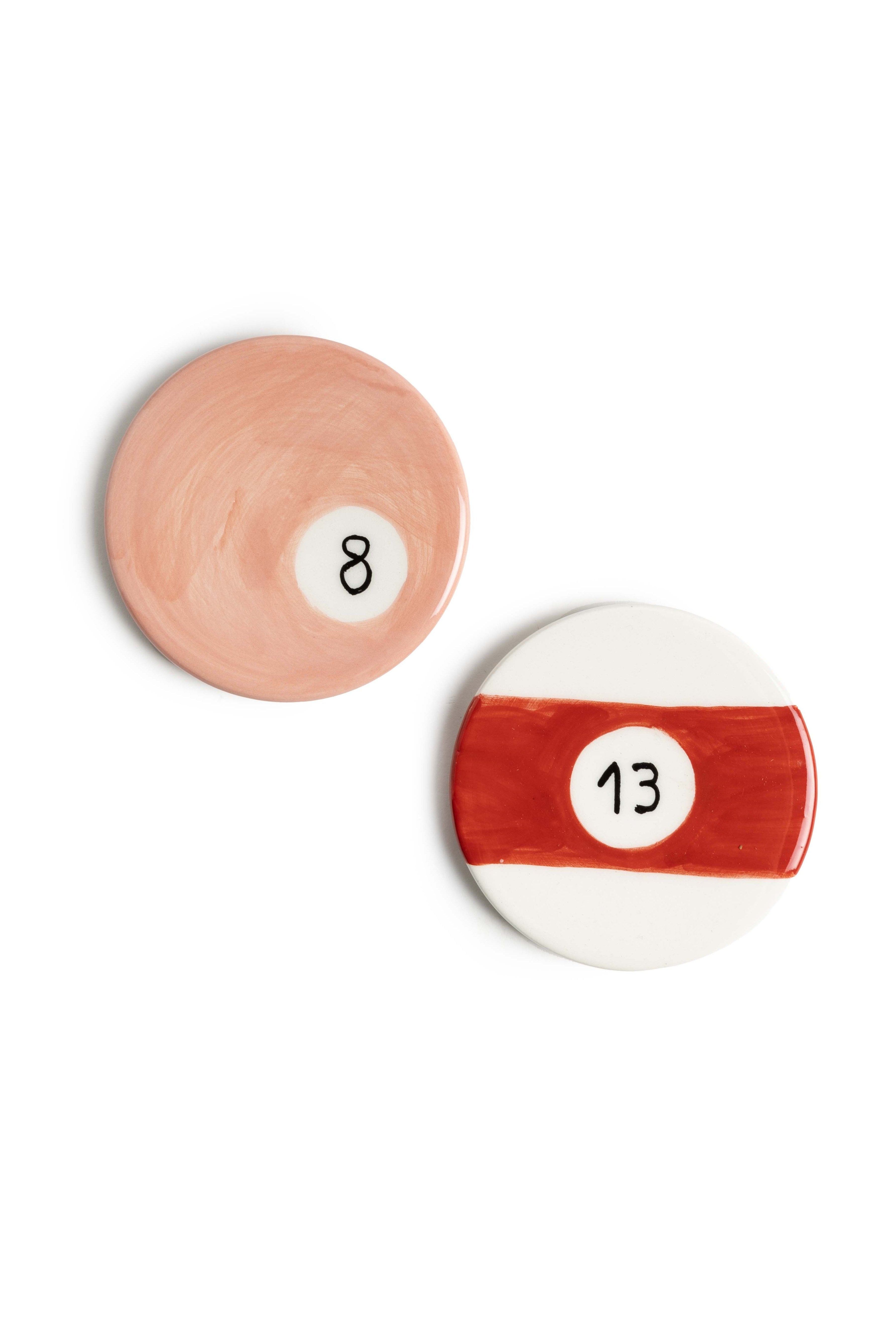 Set 2 Ceramic Posavages Ball Pads