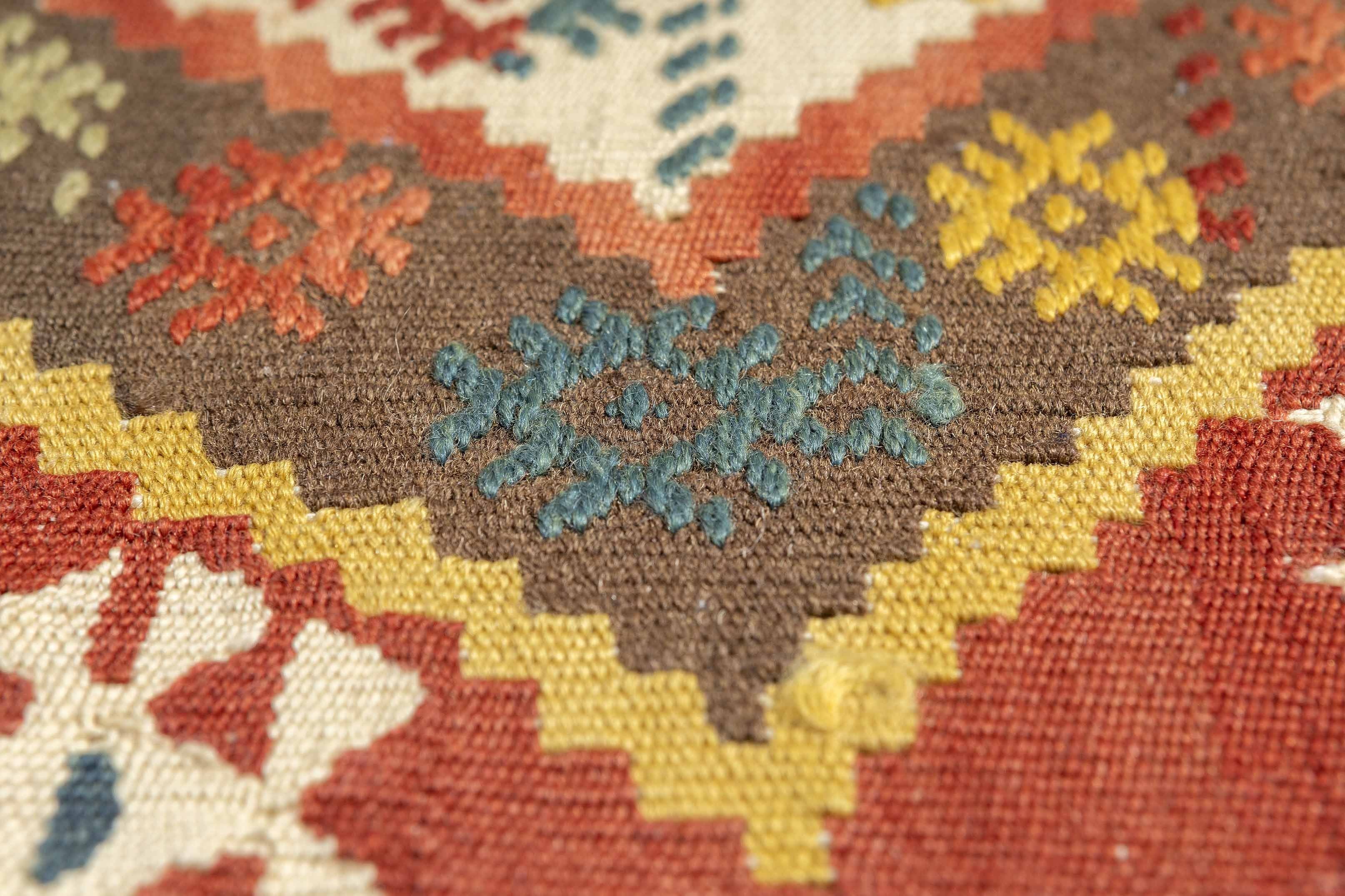 Alfombra Kilim Extrafino Turco 100% Lana