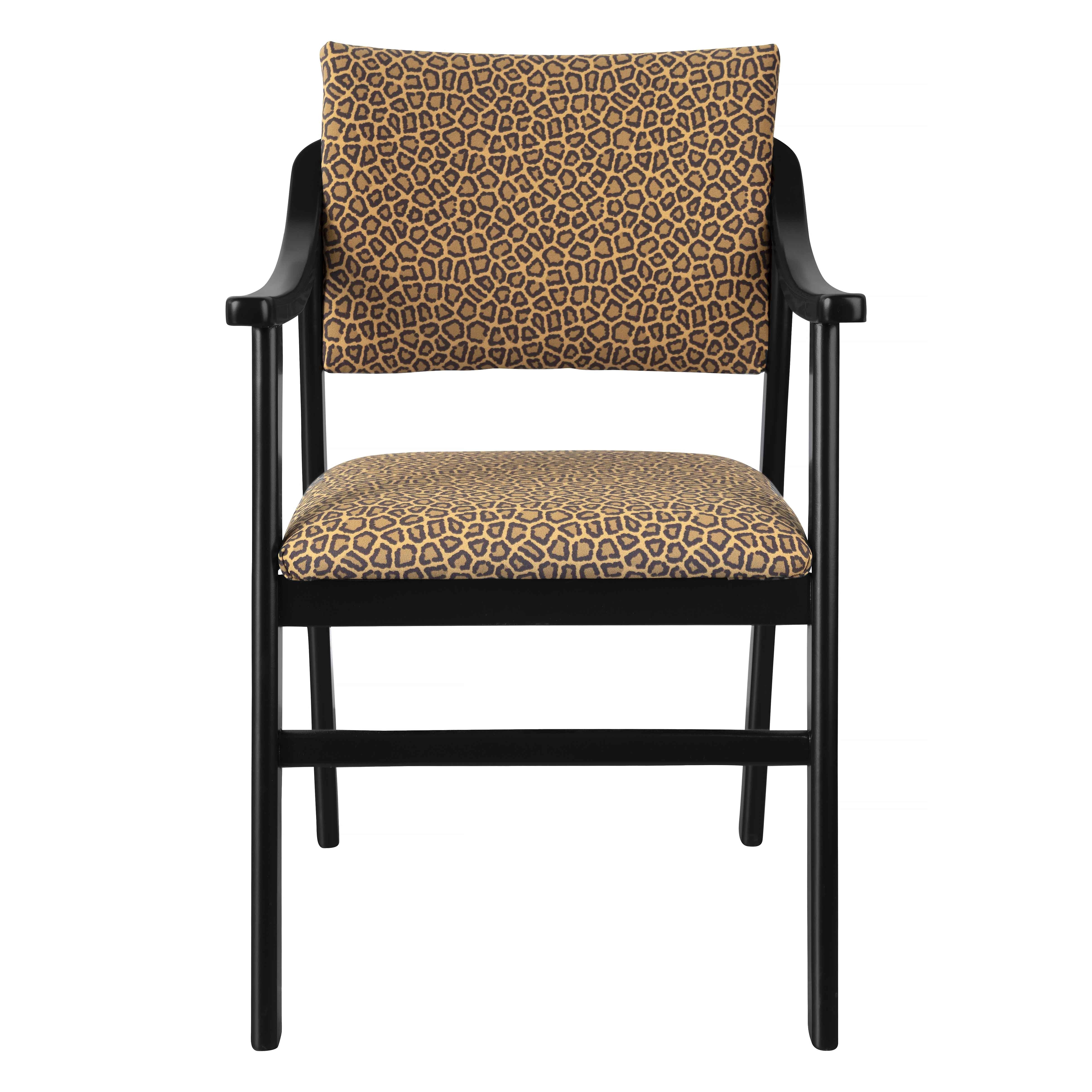 Silla de leopardo