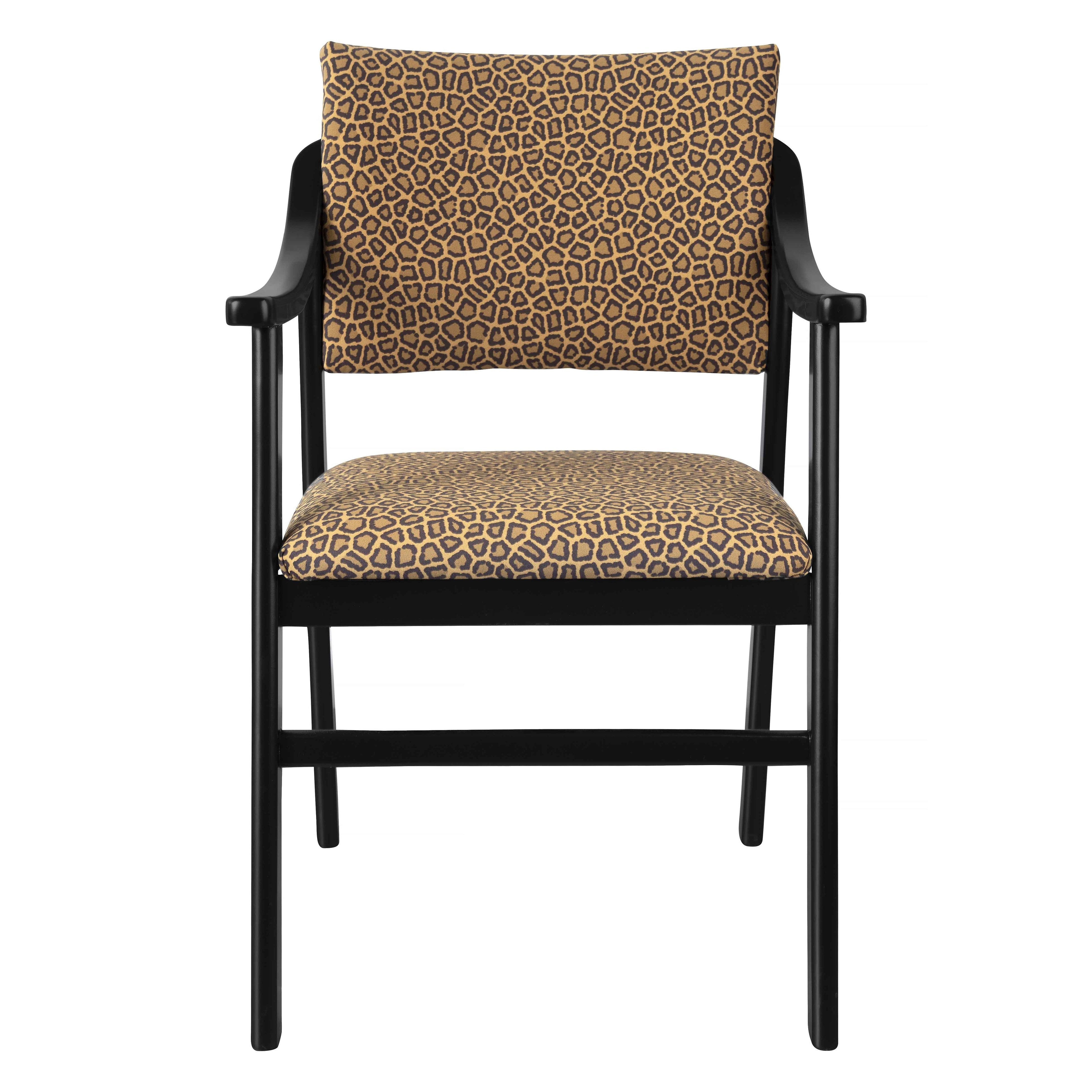 Silla de leopardo