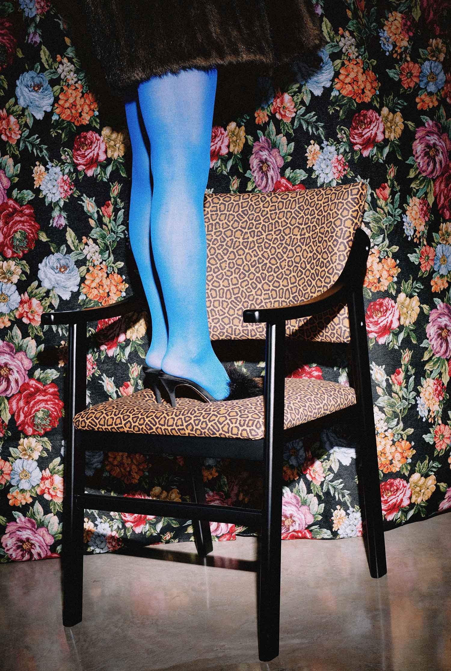 Silla de leopardo