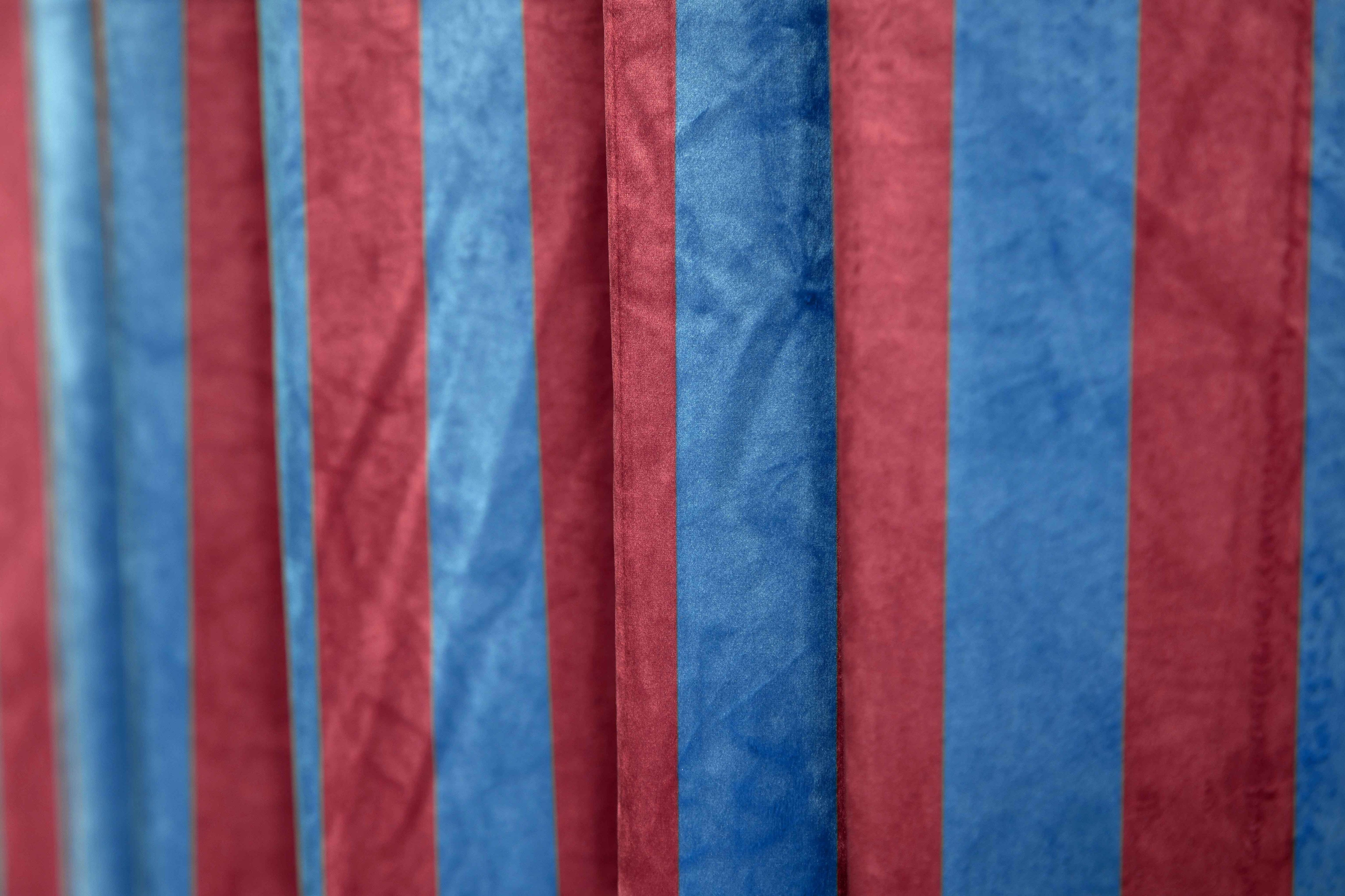 Cortina Rufus Velvet Blue-Red