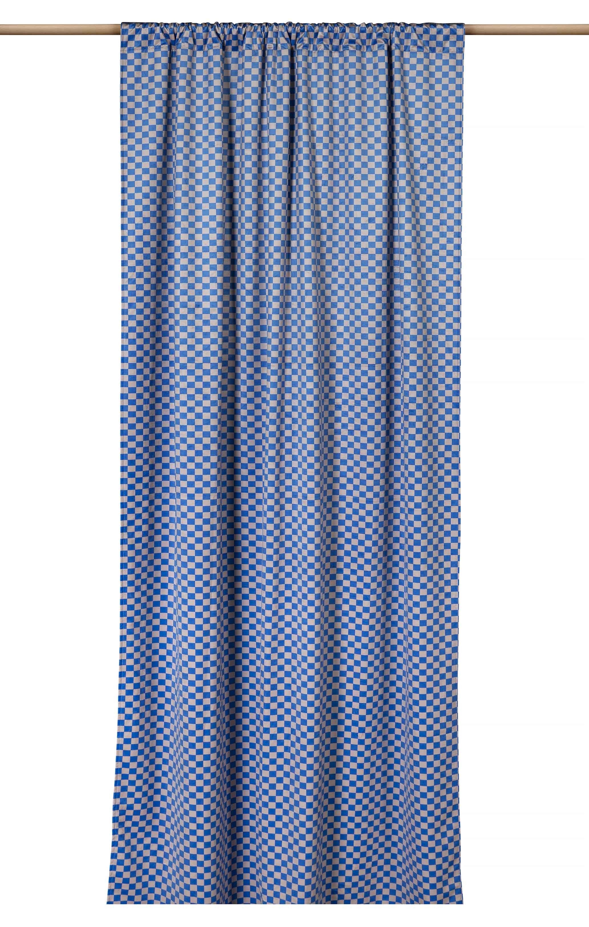 Cortina Rufus Velvet  Checkerboard